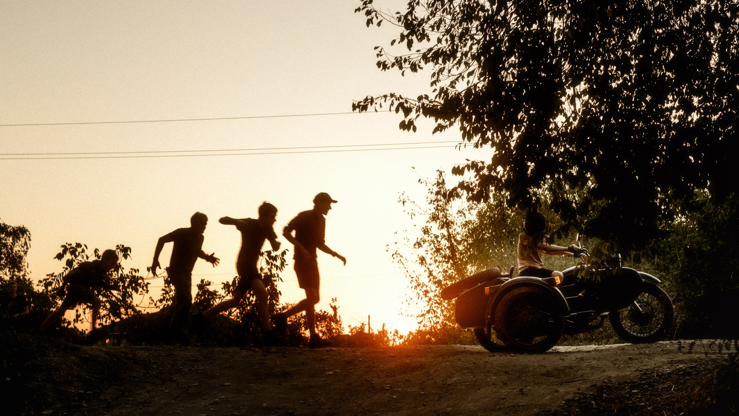 погоня за мотоциклом