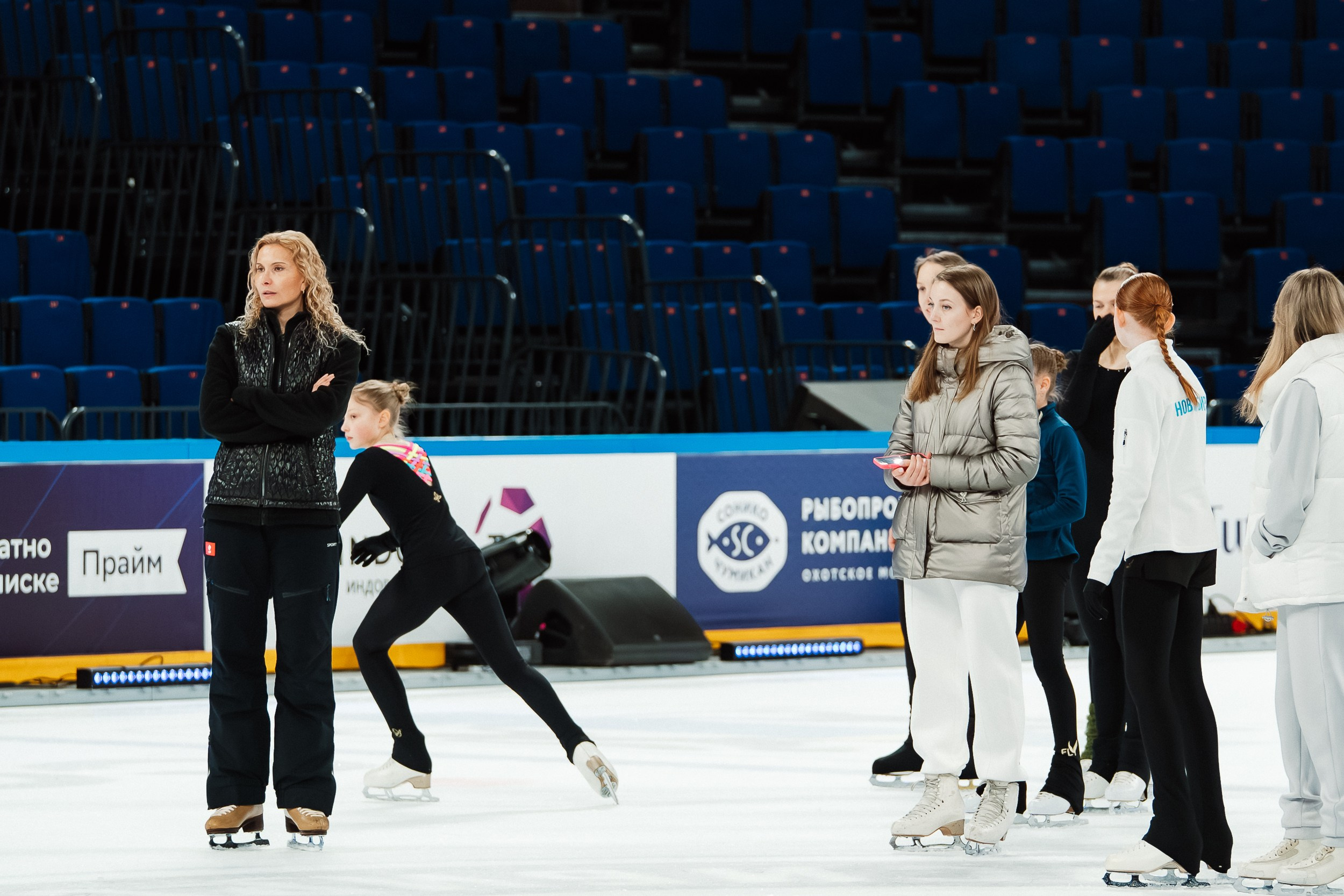 Мастер-класс Этери Тутберидзе в Новосибирске. Воробьева Ксения — Спортивный и танцевальный фотограф Новосибирск