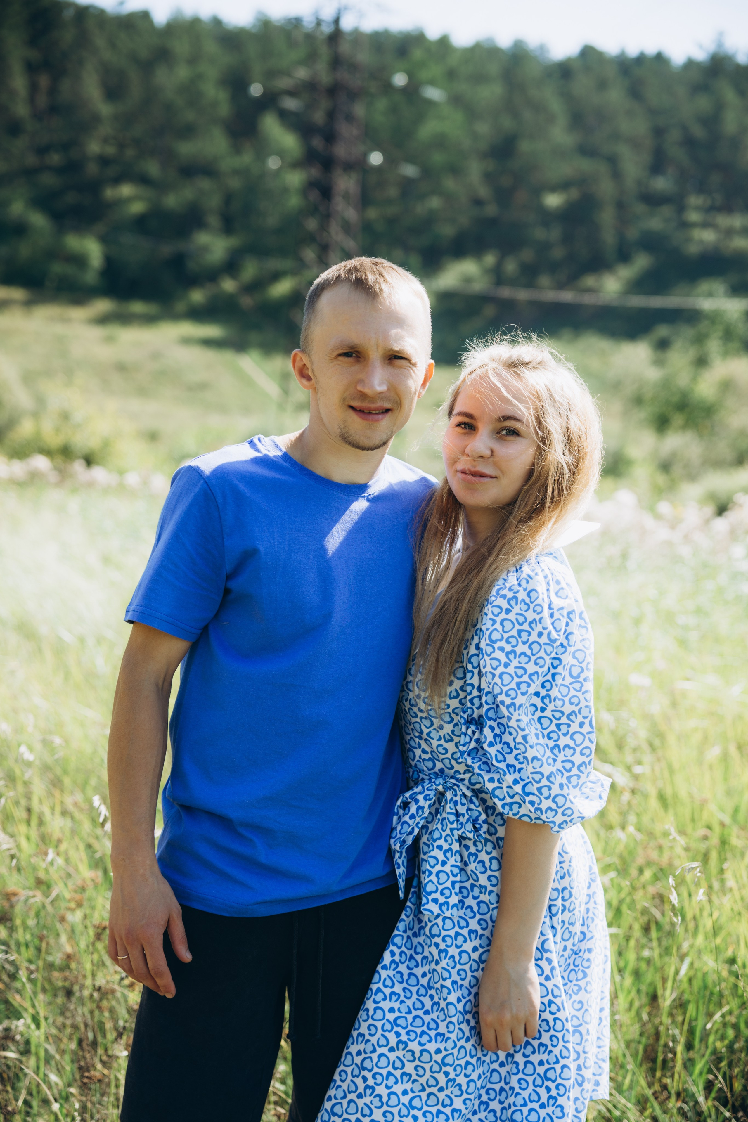 Семейная съёмка в поле. Свадебный, семейный фотограф в Иркутске Светлана Макаричева