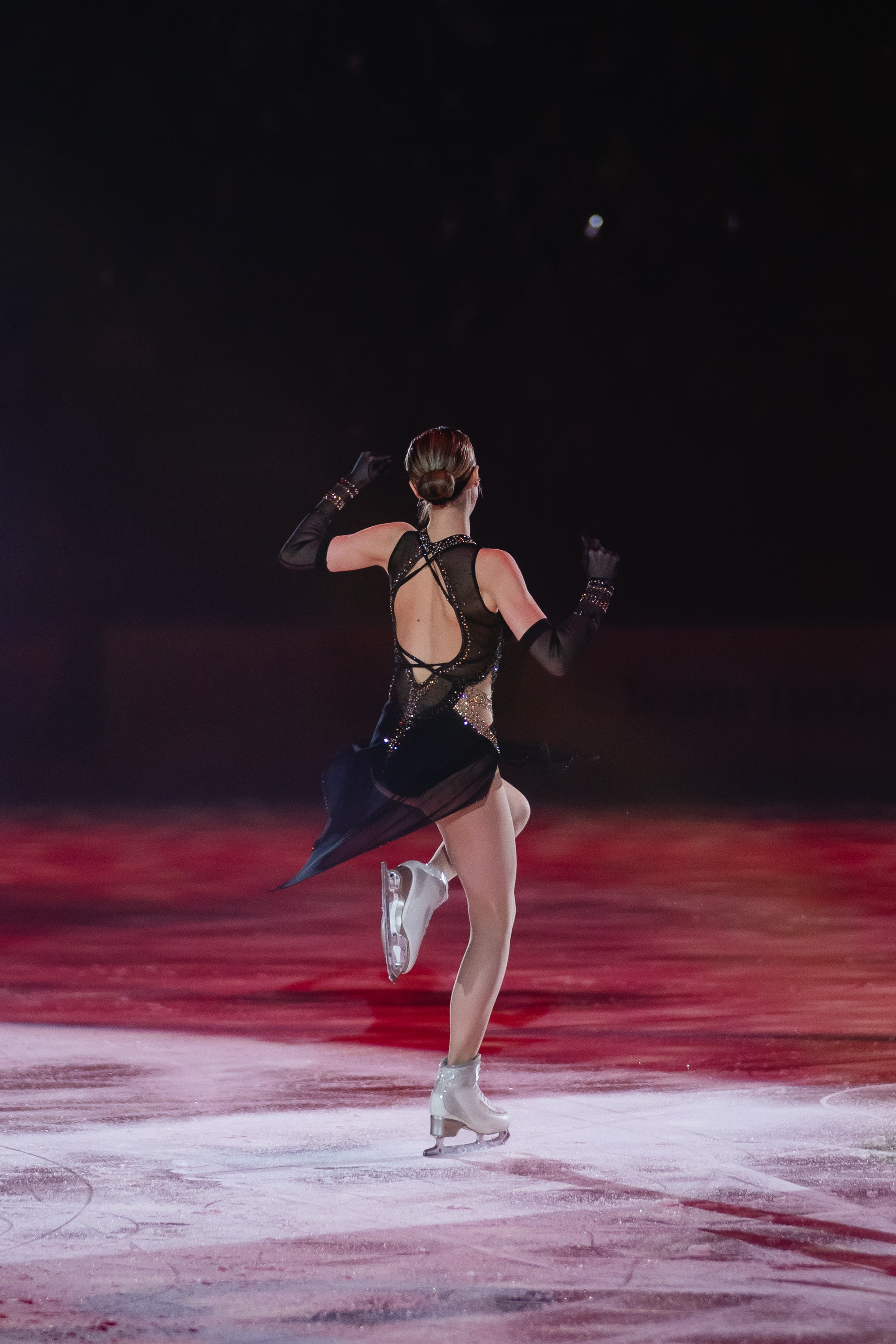 Шоу «Чемпионы на льду» в Новосибирске. Воробьева Ксения — Спортивный и танцевальный фотограф Новосибирск