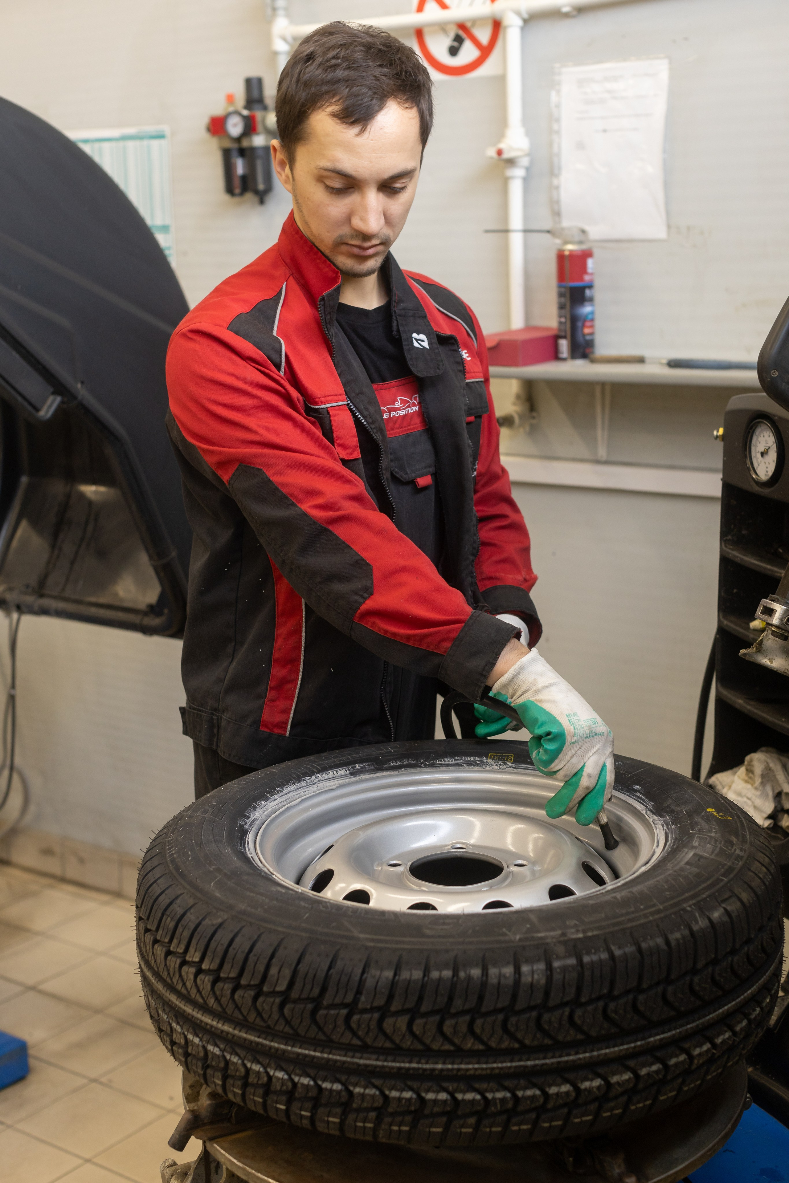 Контент съемка для компании «ШинСервис»