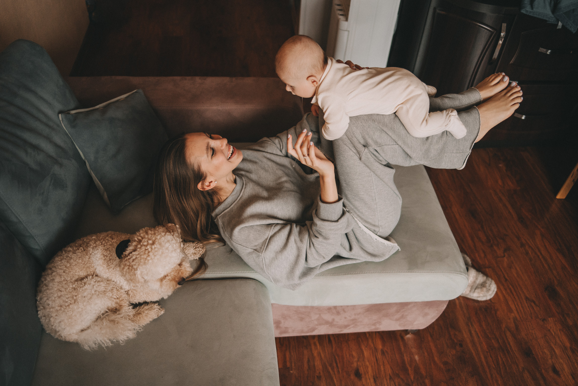 Тимофей. Фотограф новорожденных в стиле lifestyle в Воронеже Юлия Ключникова