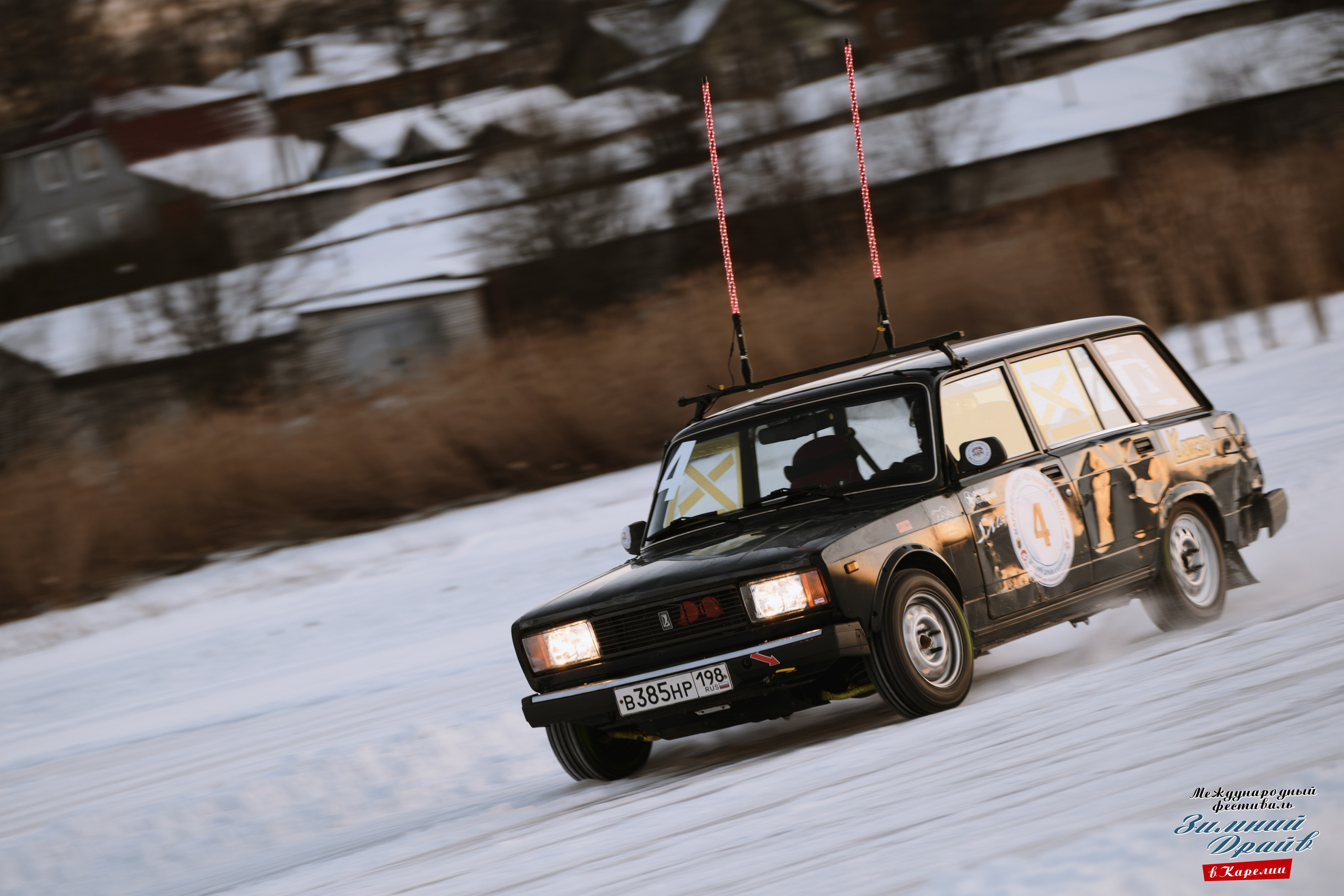 «Зимний Драйв в Карелии» Авто Марафон-гигант «25 часов на льду» Илона Накутис, Николай Грязин, джимхана, фотограф Антон Медведев, icoguar, Сортавала, Карелия