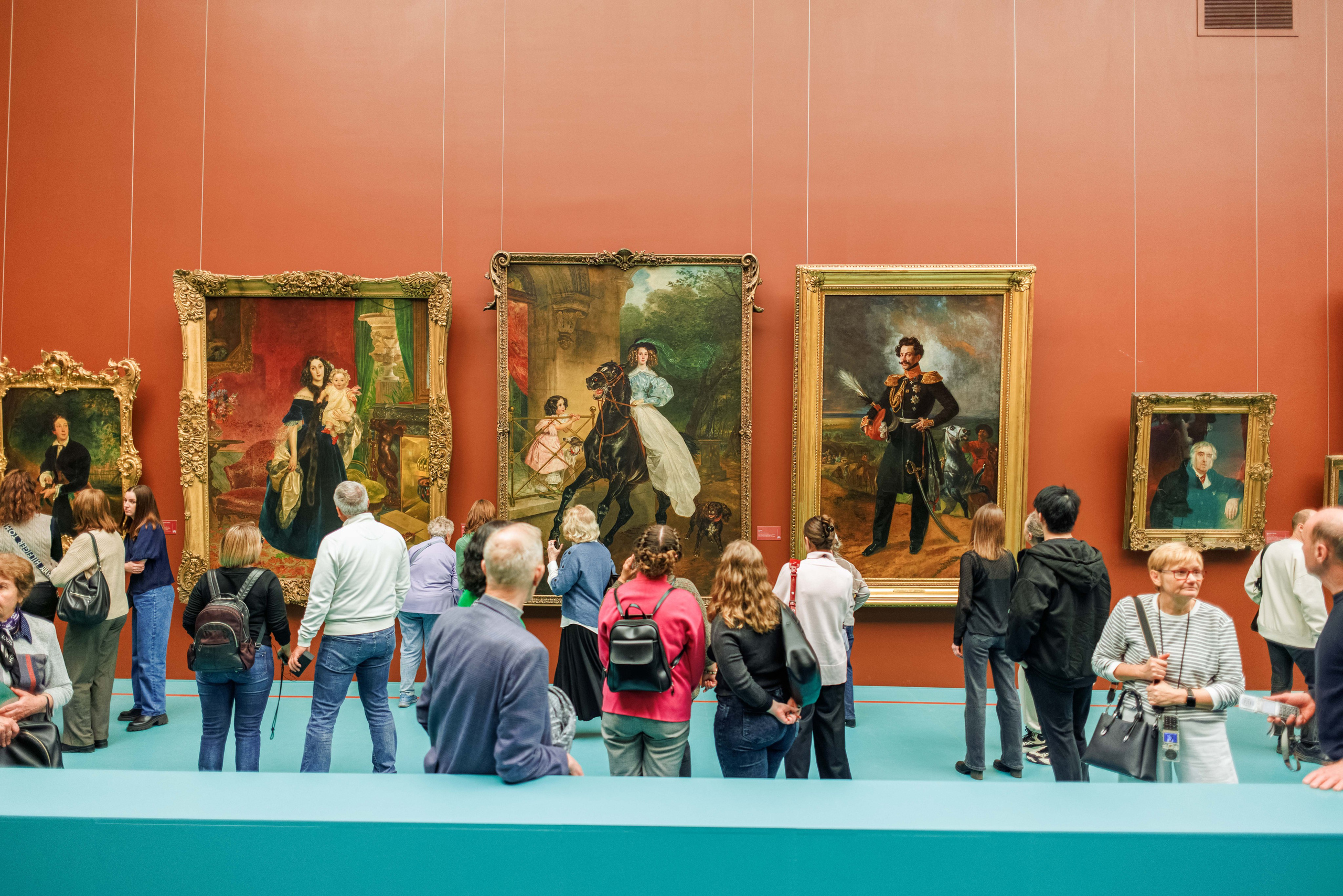 Великий Карл К 225-летию со дня рождения К. П. Брюллова Михайловский дворец Русского музея. Фотограф Балаев Михаил