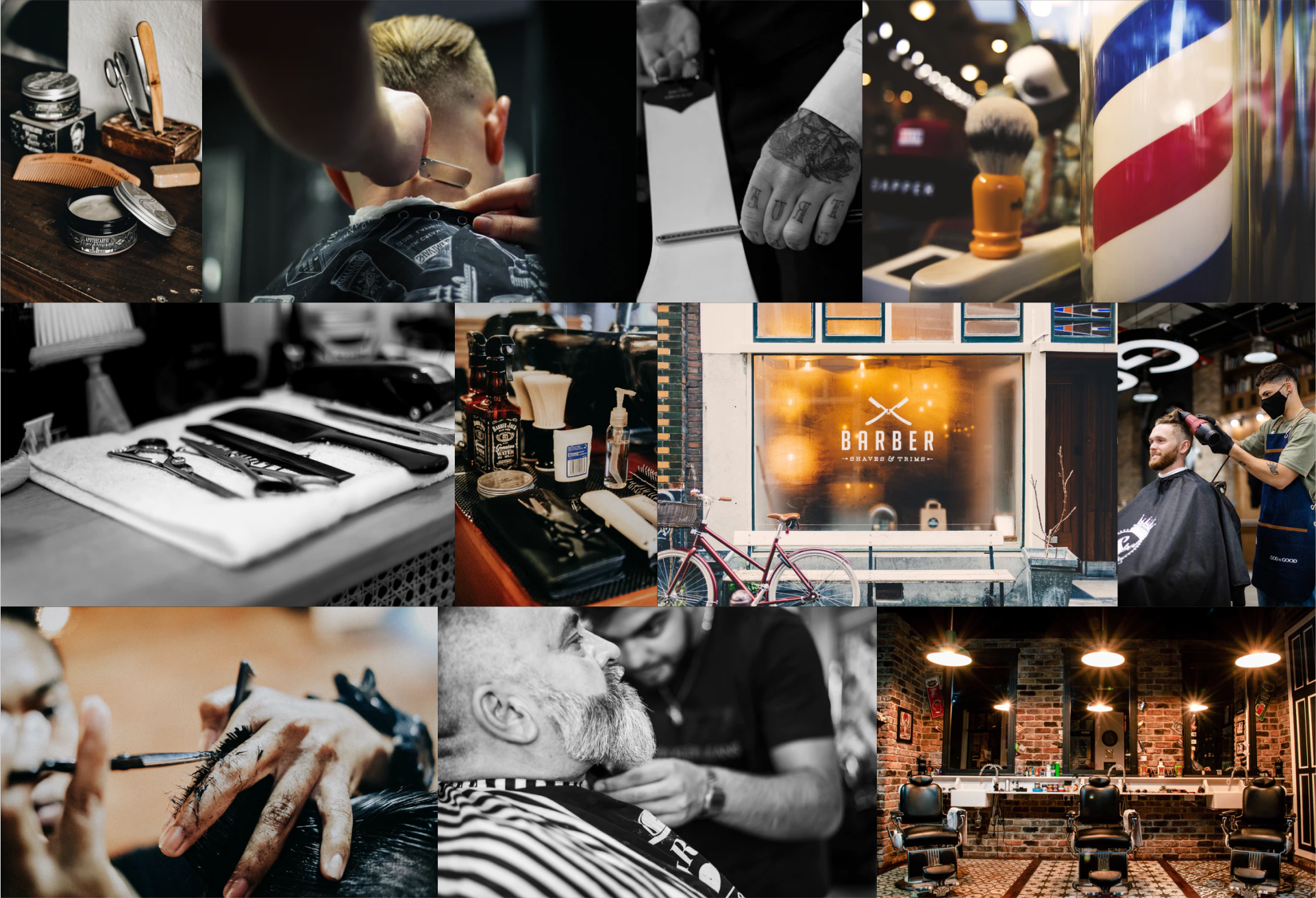 Заказать логотип для парикмахера, барбера. Логотипы | Фирменный стиль| Брендбук | zaradesigner.ru