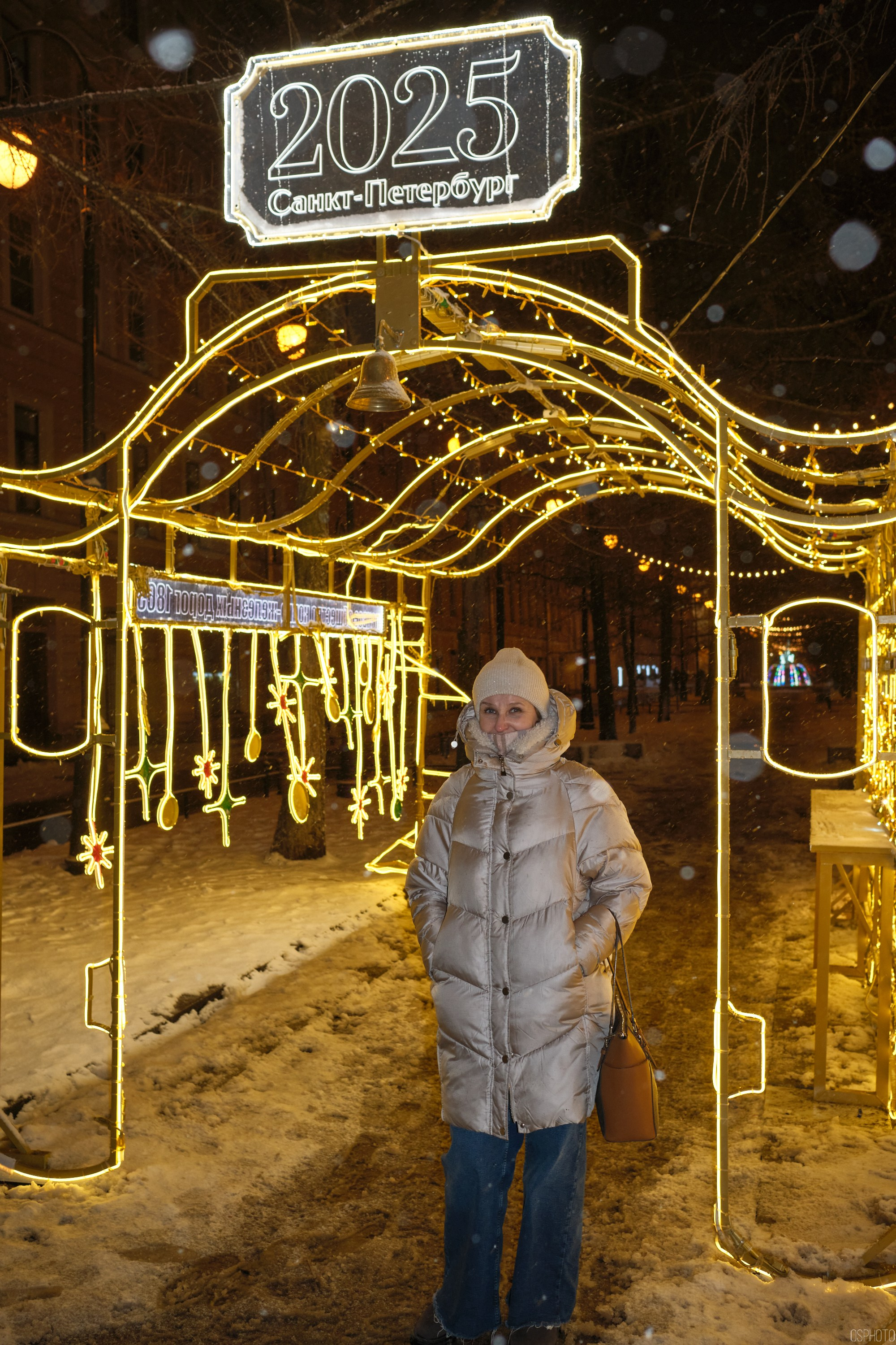 Снег и туман в Санкт-Петербурге. Фотографъ Сергѣевъ. Поймать мгновеніе
