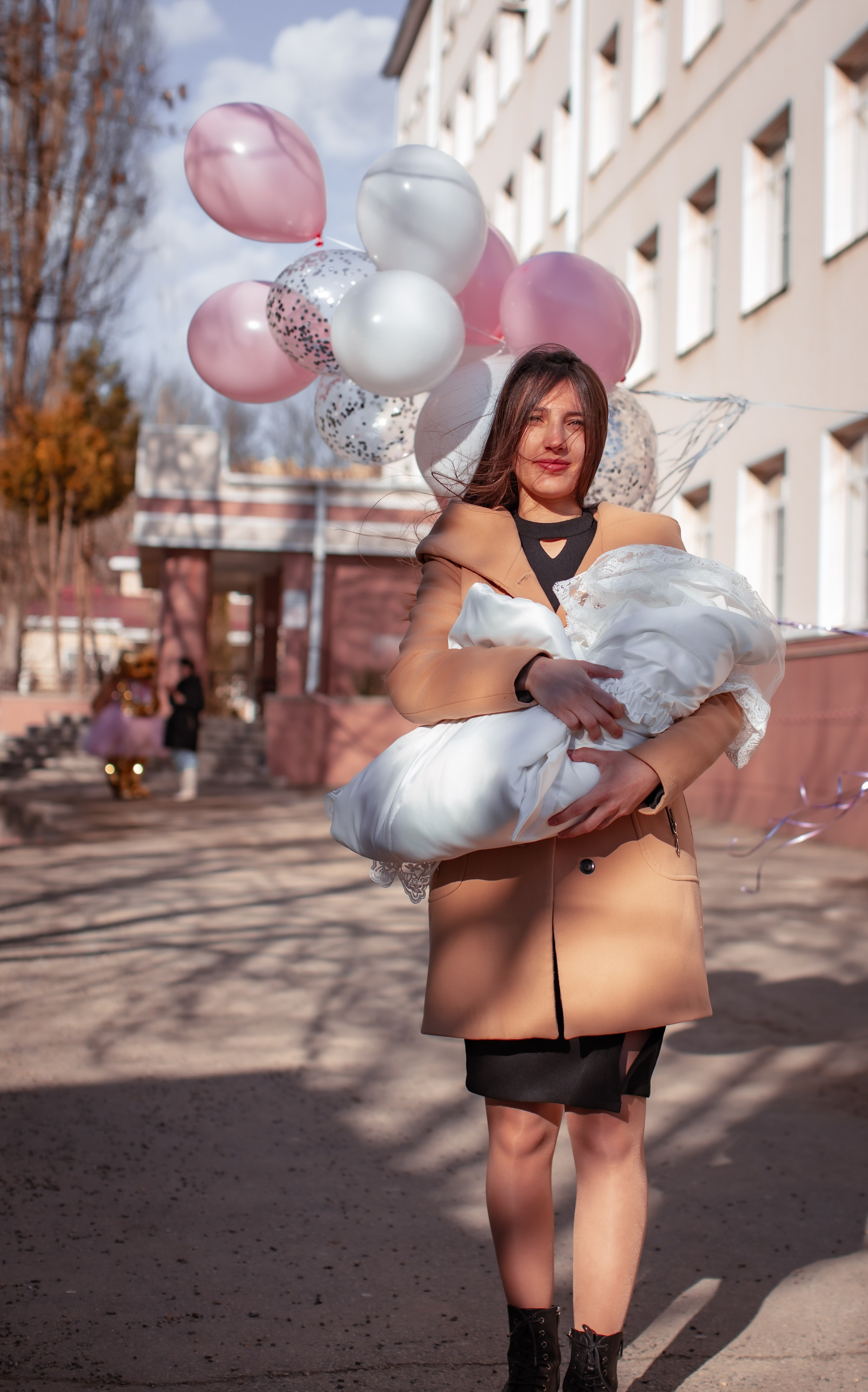 Выписка из Роддома Анастасии с Кирочкой. Фотограф и видеограф в Ставрополе Инна Попова