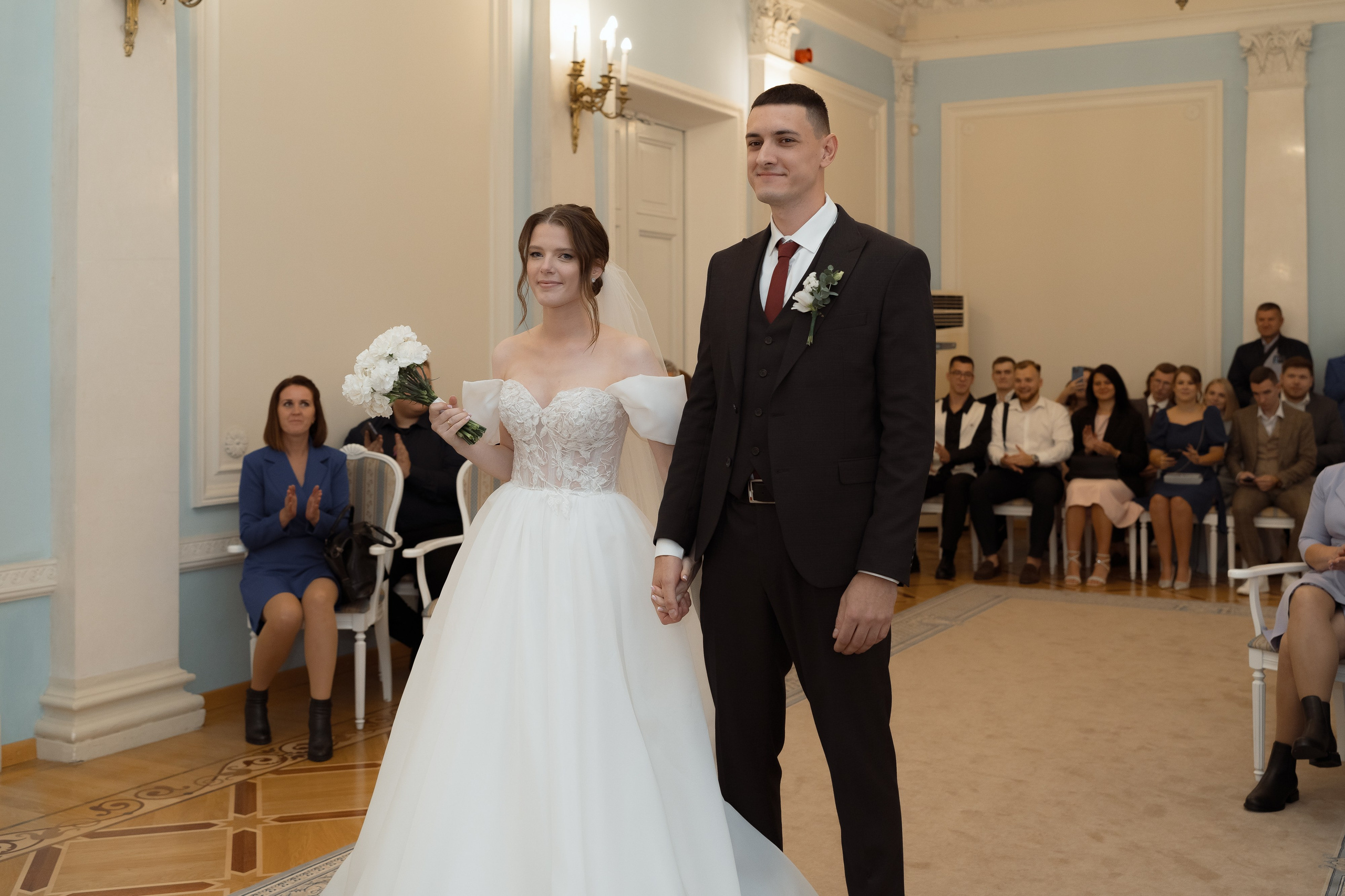 Свадьба Ирины и Дениса — Дом архитектора, Исаакий, Инженерный замок и банкет. Свадебный фотограф Дмитрий Родионов — Санкт-Петербург и Ленинградская область