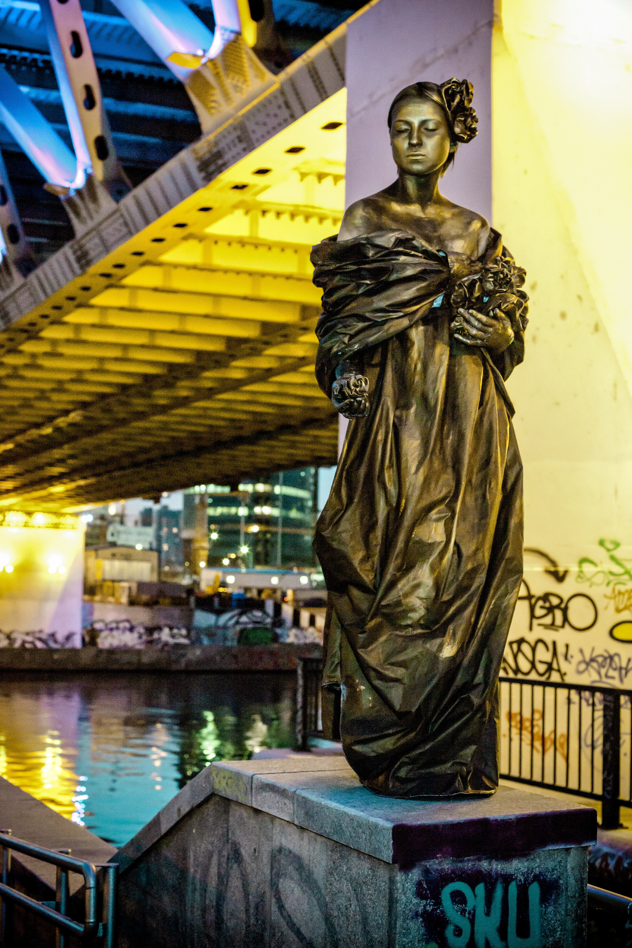 Живые статут. Портретная съемка в Москве, студийный фотограф Игорь Фомин