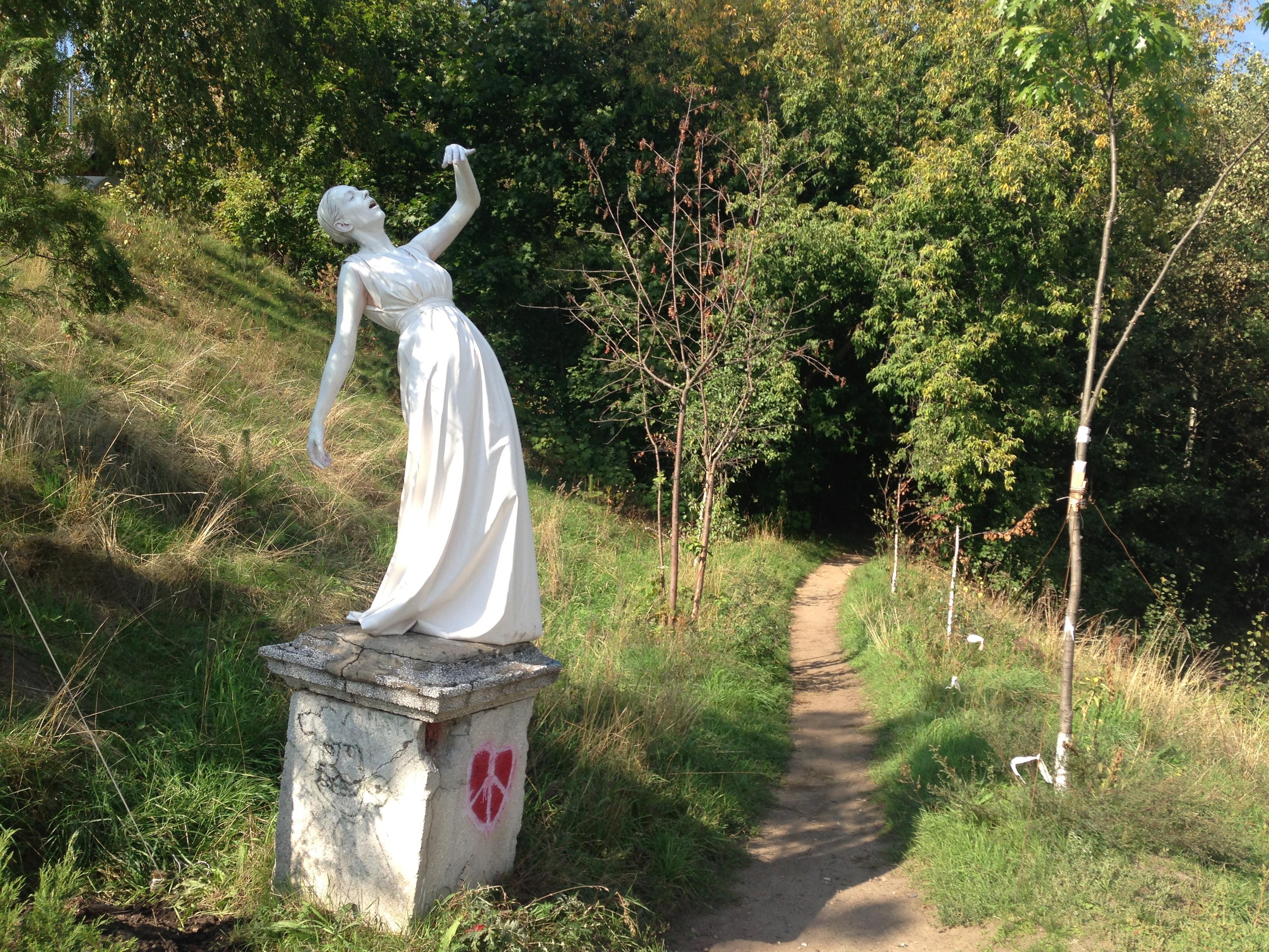 Живые статуи. Портретная съемка в Москве, студийный фотограф Игорь Фомин