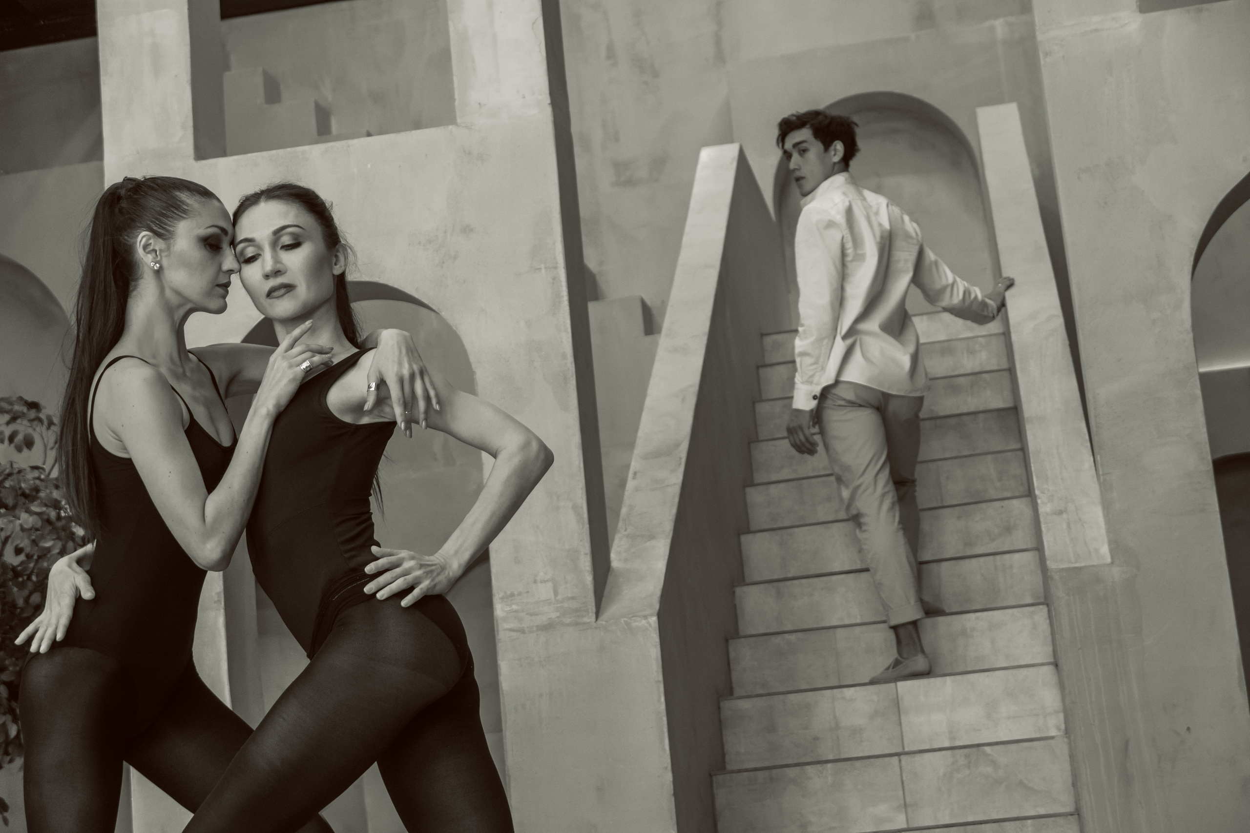 Артисты балета. Портретная съемка в Москве, студийный фотограф Игорь Фомин