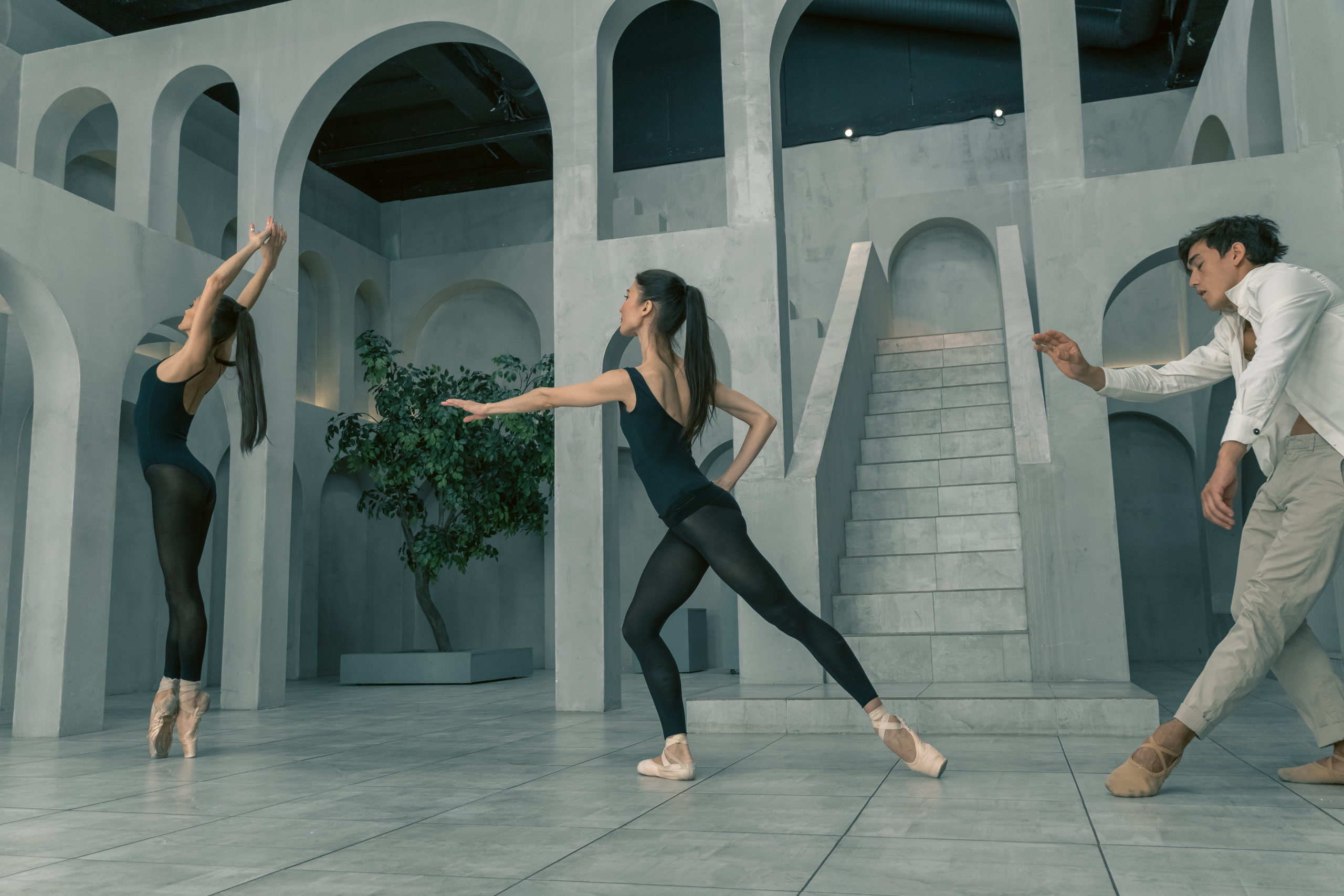 Артисты балета. Портретная съемка в Москве, студийный фотограф Игорь Фомин