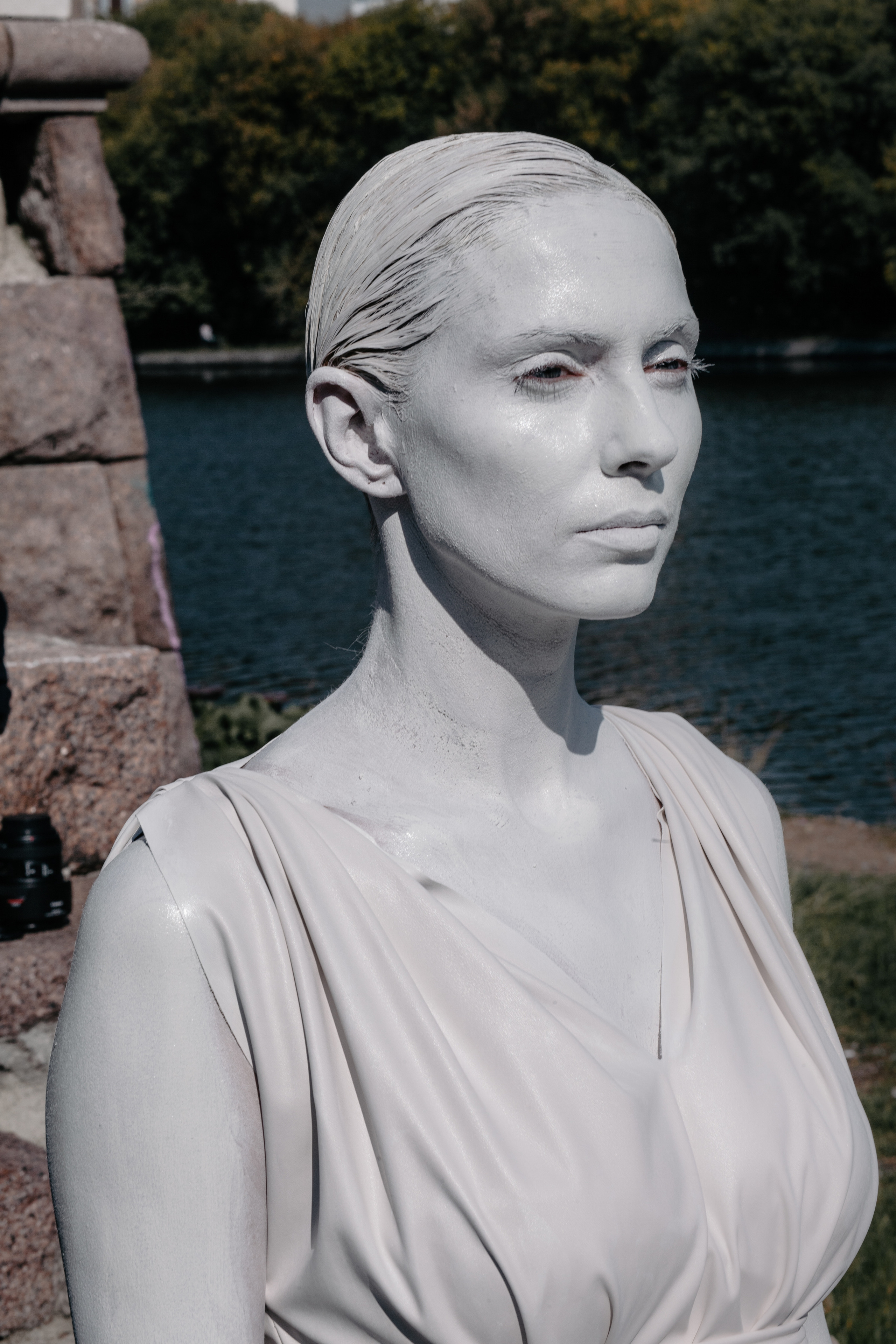 Живые статуи. Портретная съемка в Москве, студийный фотограф Игорь Фомин