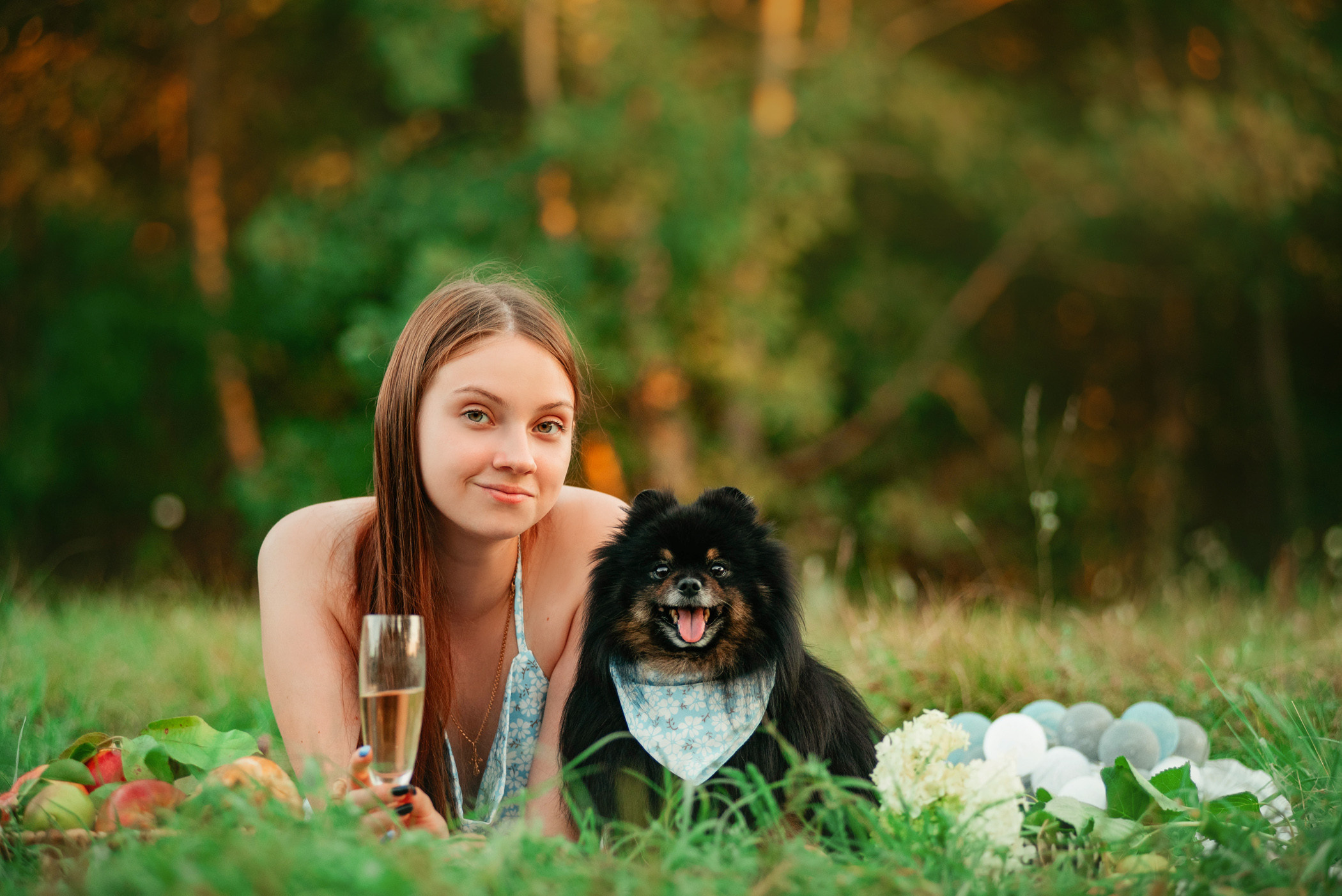 Вика и Рик на закате. Фотограф — анималист Саратов/Москва|Плужникова Юлия