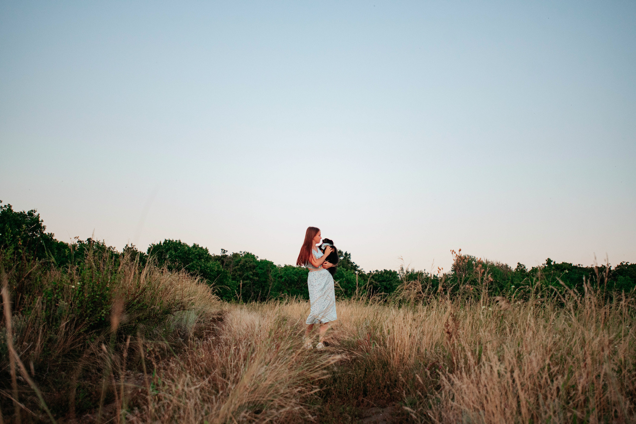 Вика и Рик на закате. Фотограф — анималист Саратов/Москва|Плужникова Юлия
