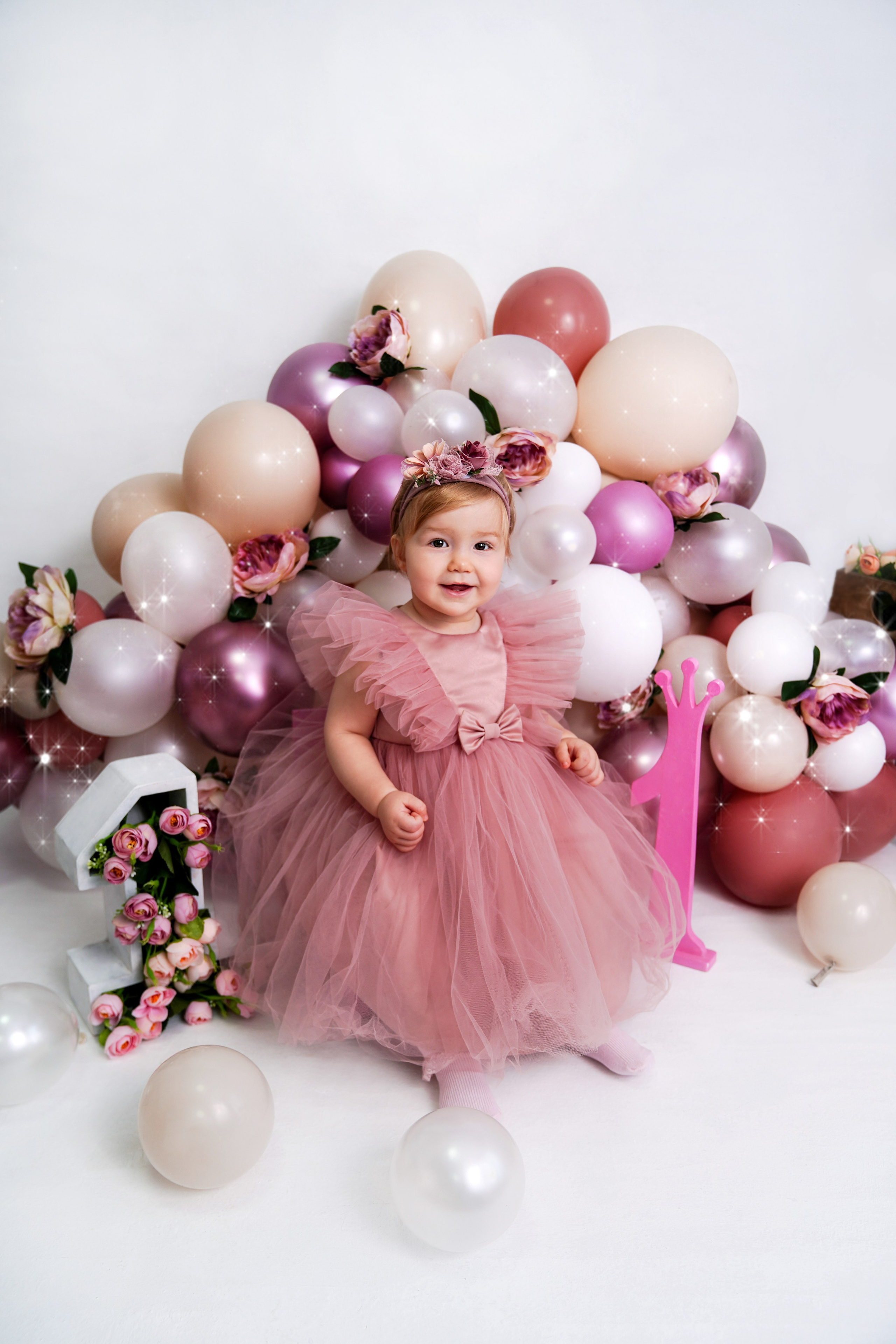 Фотосессия ГОДОВАСИЕ. Фотограф новорожденных, детей до года и беременных в Симферополе