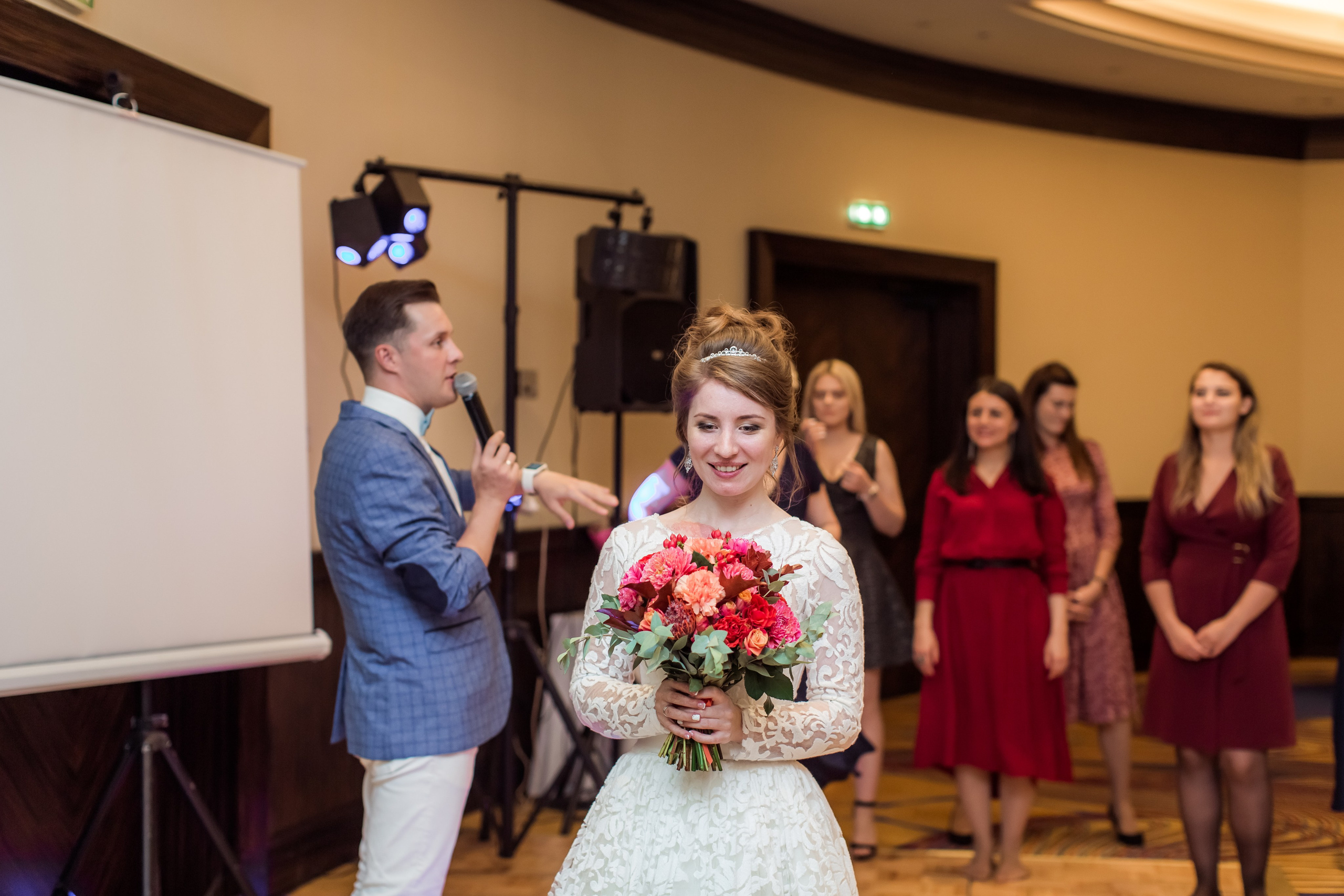 Осенняя свадьба в отеле Монарх. Праздничное агентство ПИОН