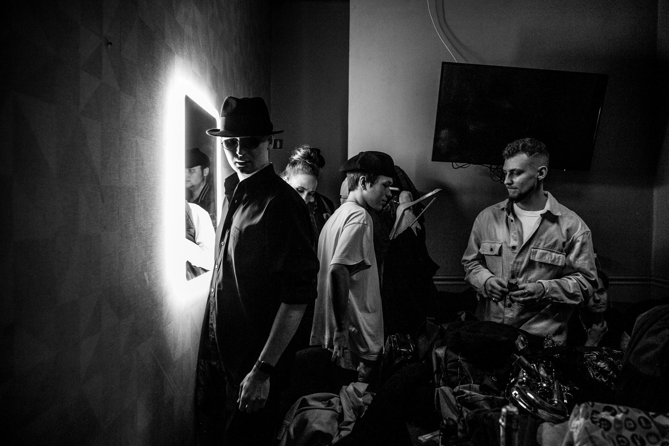 Концерт Mad Brass Band в баре «Техника безопасности». Свадебный фотограф в Москве Элина Ларченкова. Фото, которые цепляют