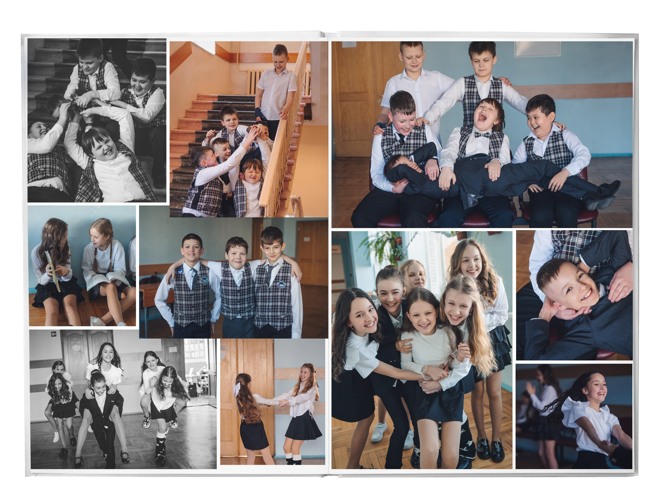 Выпускные альбомы для школ. Семейный и детский фотограф Марина Тувиста в Санкт-Петербурге