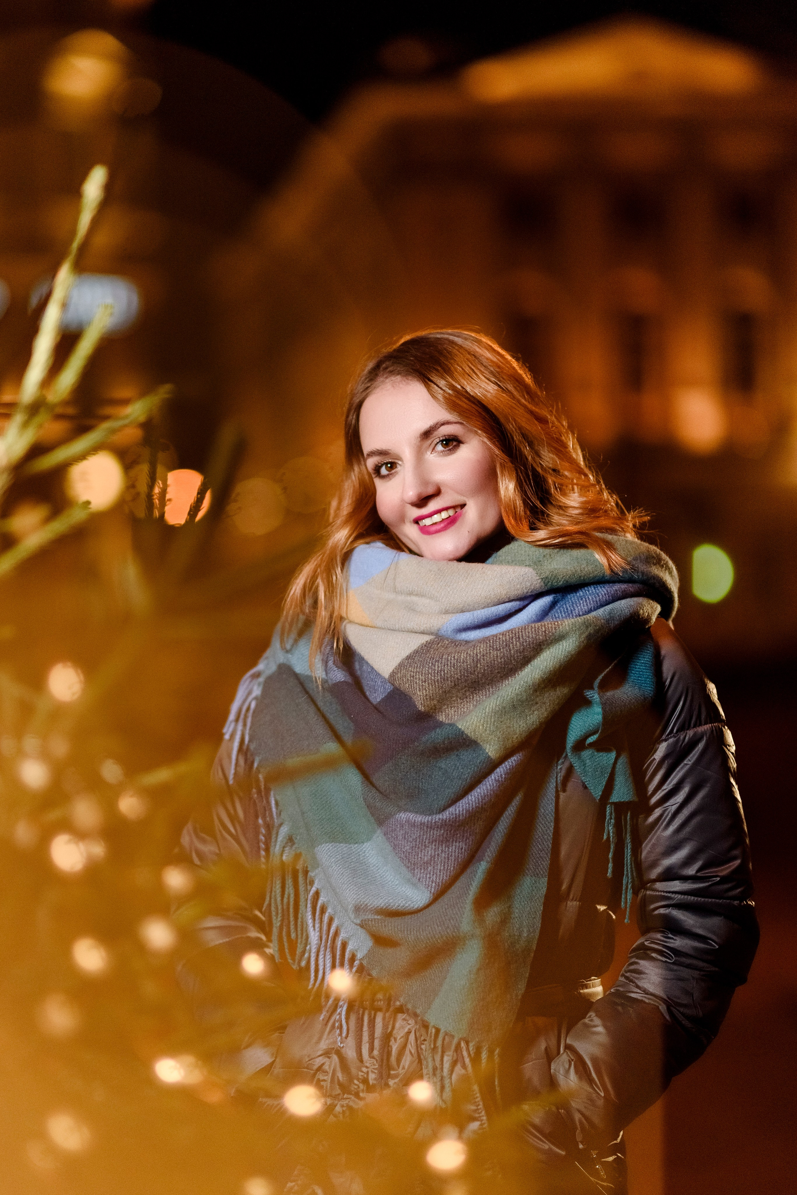 Фотопрогулка по ночному городу для Анастасии. Свадебный и семейный фотограф в Санкт-Петербурге Олеся Еремеева