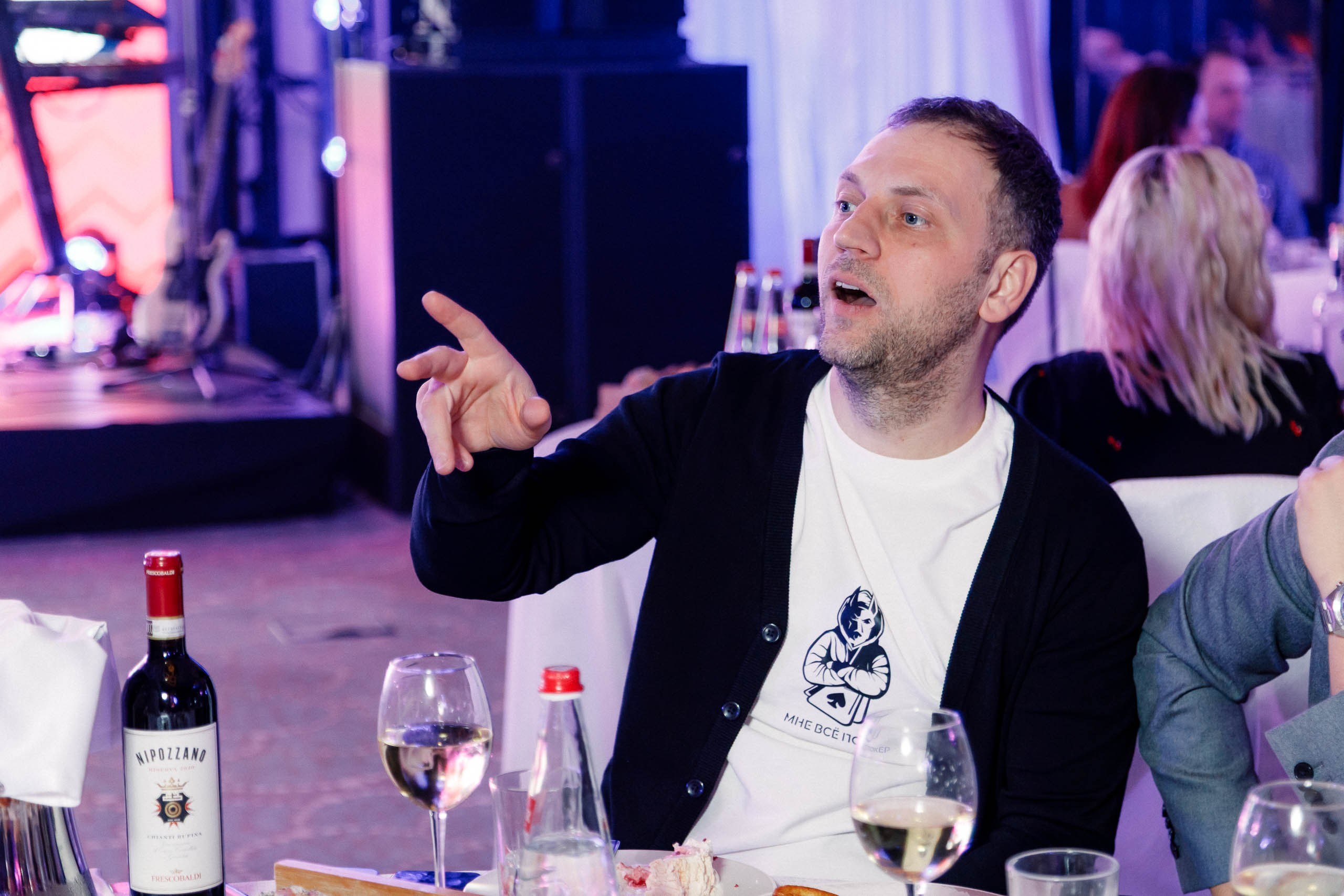 Гала-ужин в казино в Красной Поляне. Репортажный фотограф в Москве, Сочи и Санкт-Петербурге