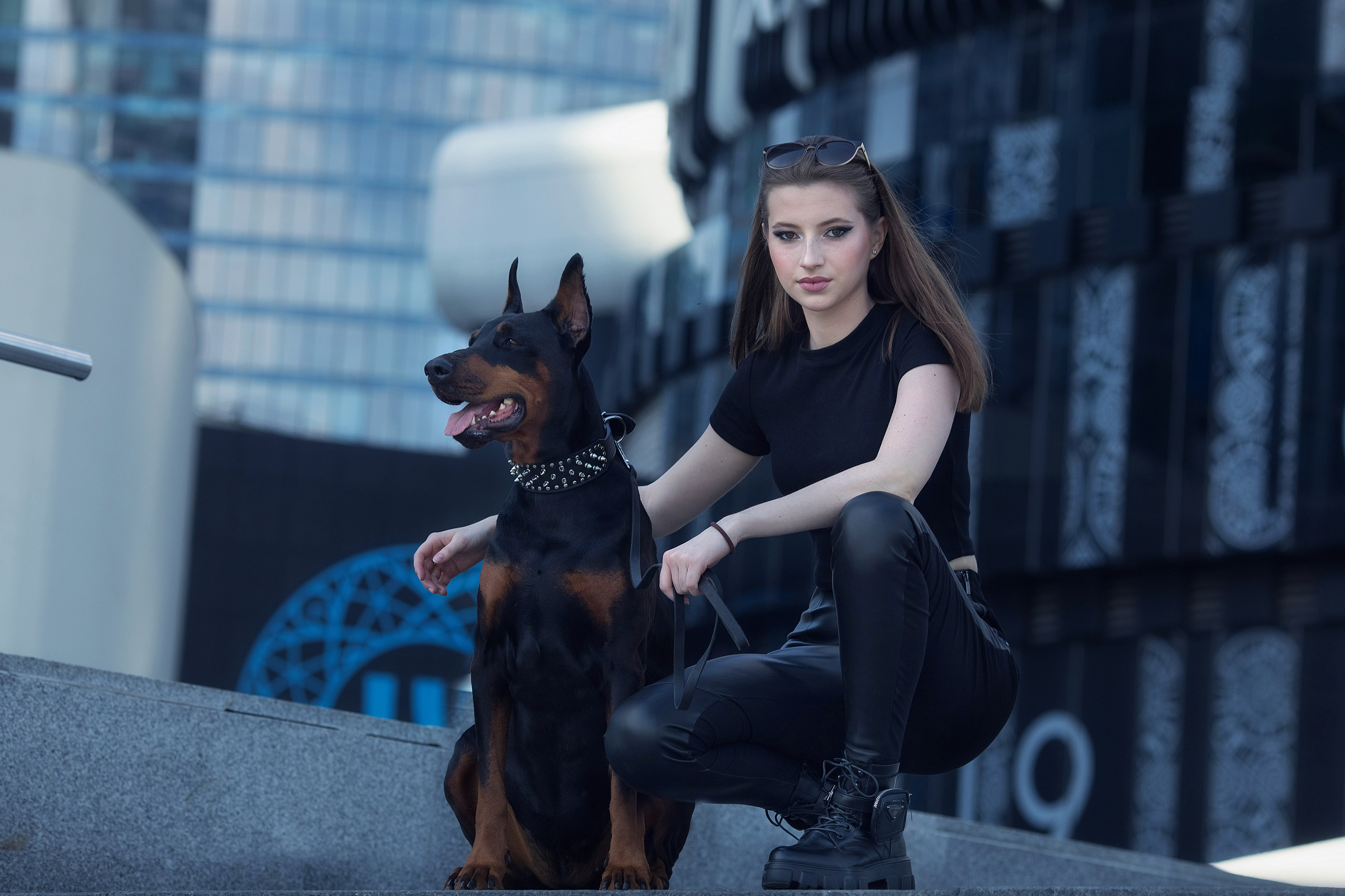 Доберман. Детский и семейный фотограф Екатерина Юрьева в Москве
