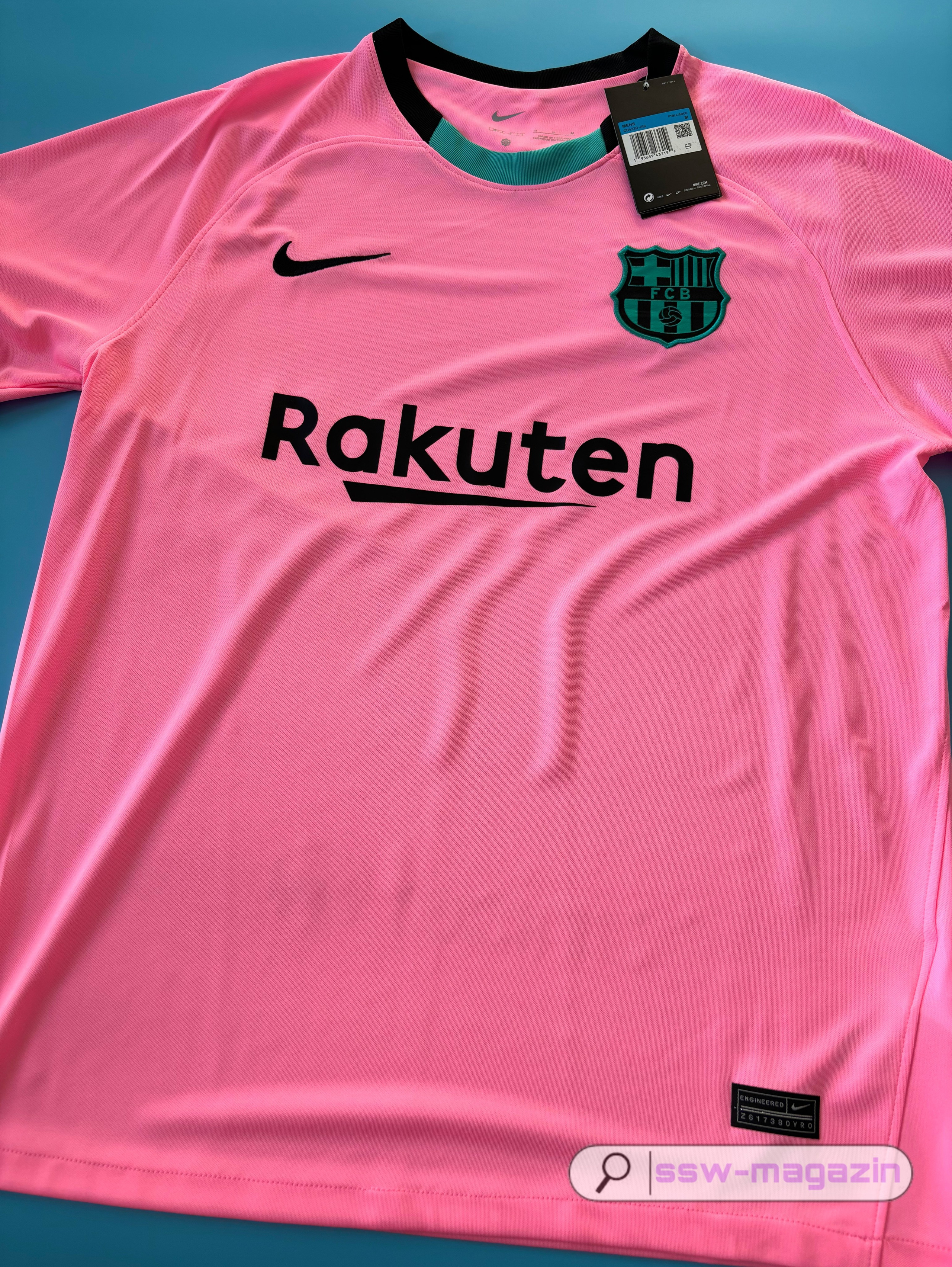 Футболка Barcelona 2020-2021 розовая купить. Футбольный магазин — ssw_magazin