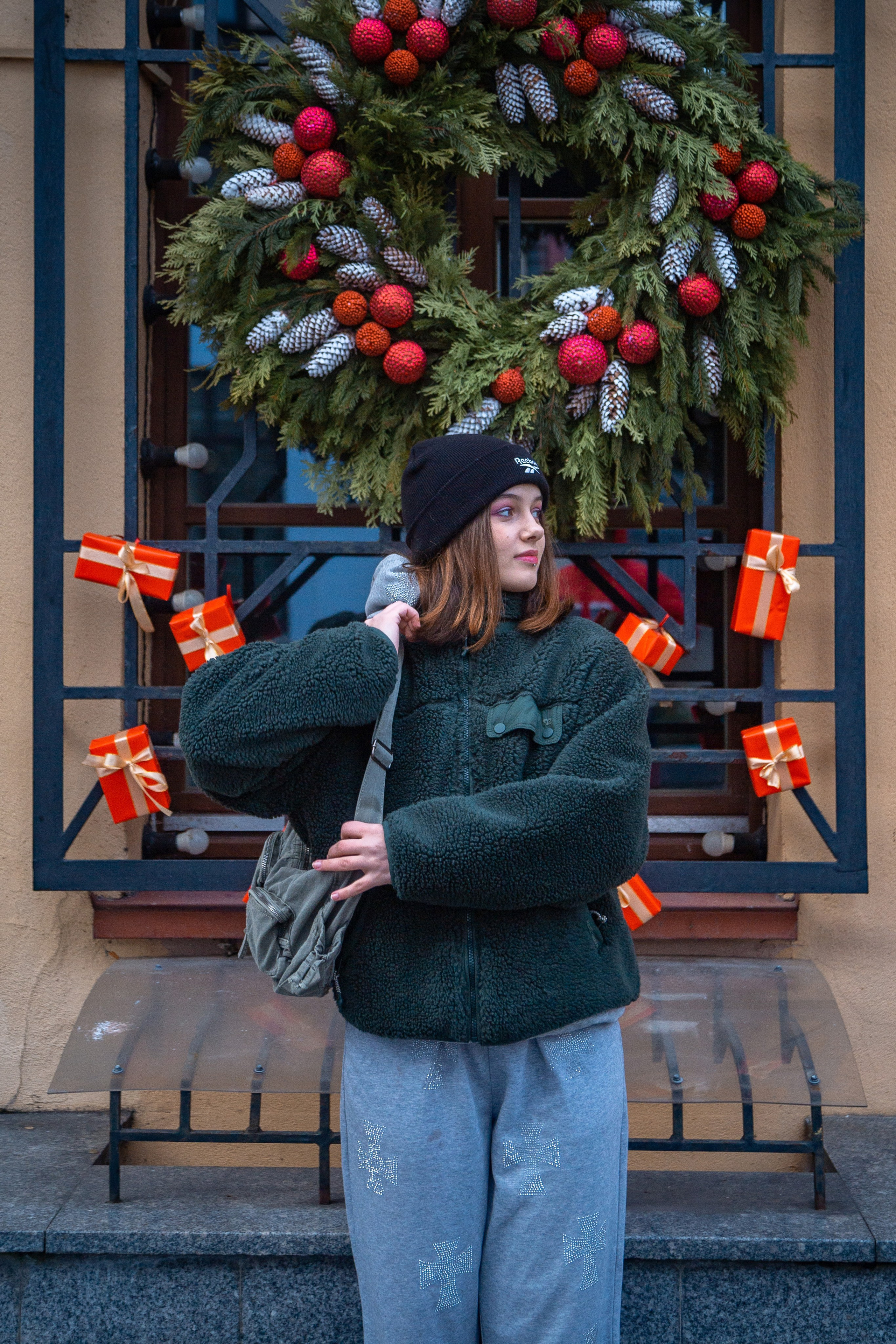 Новогодняя фотосессия для девушки, Минск