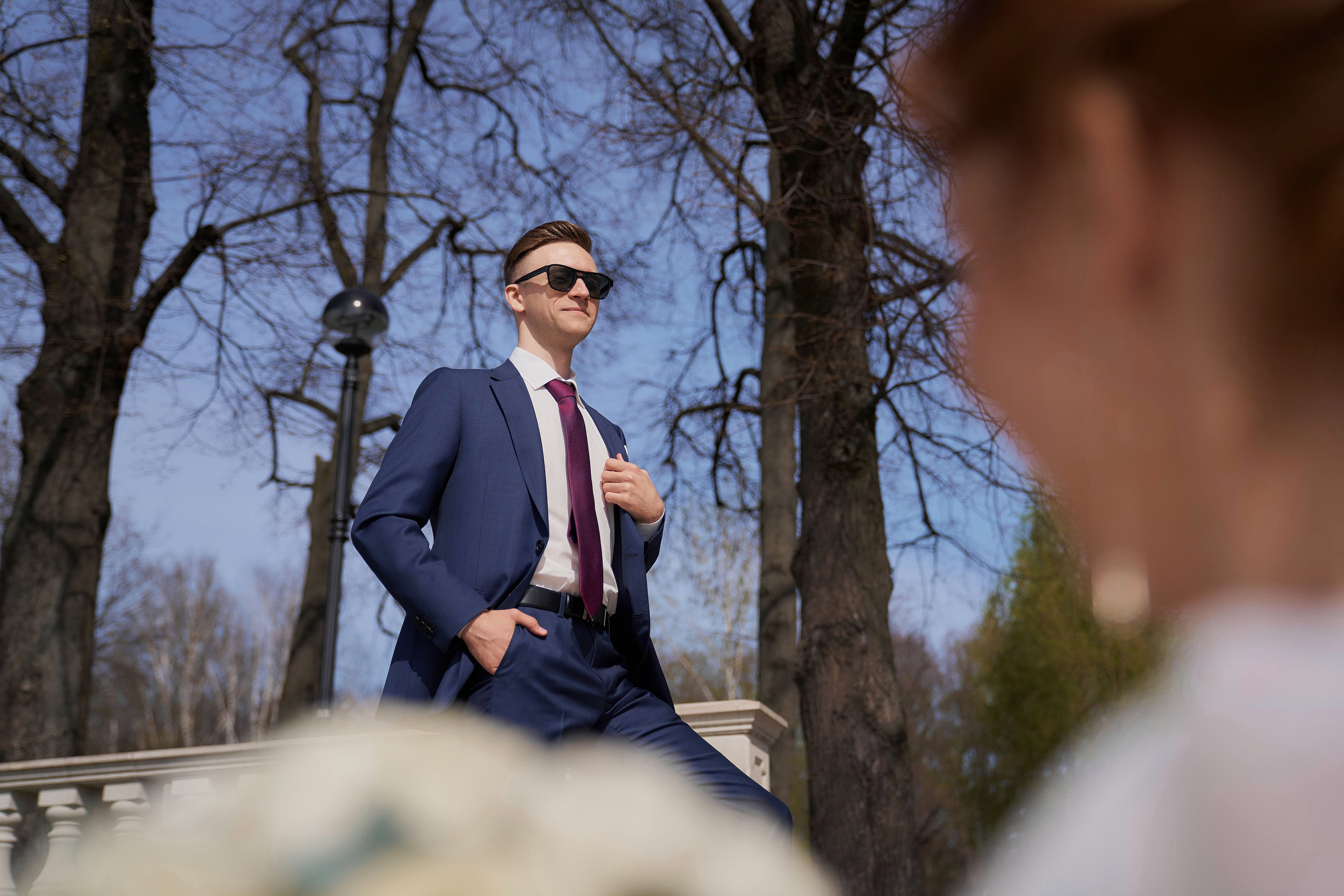 Свадебная Фотосессия в Савёловском ЗАГС и парке Речного Вокзала Москвы