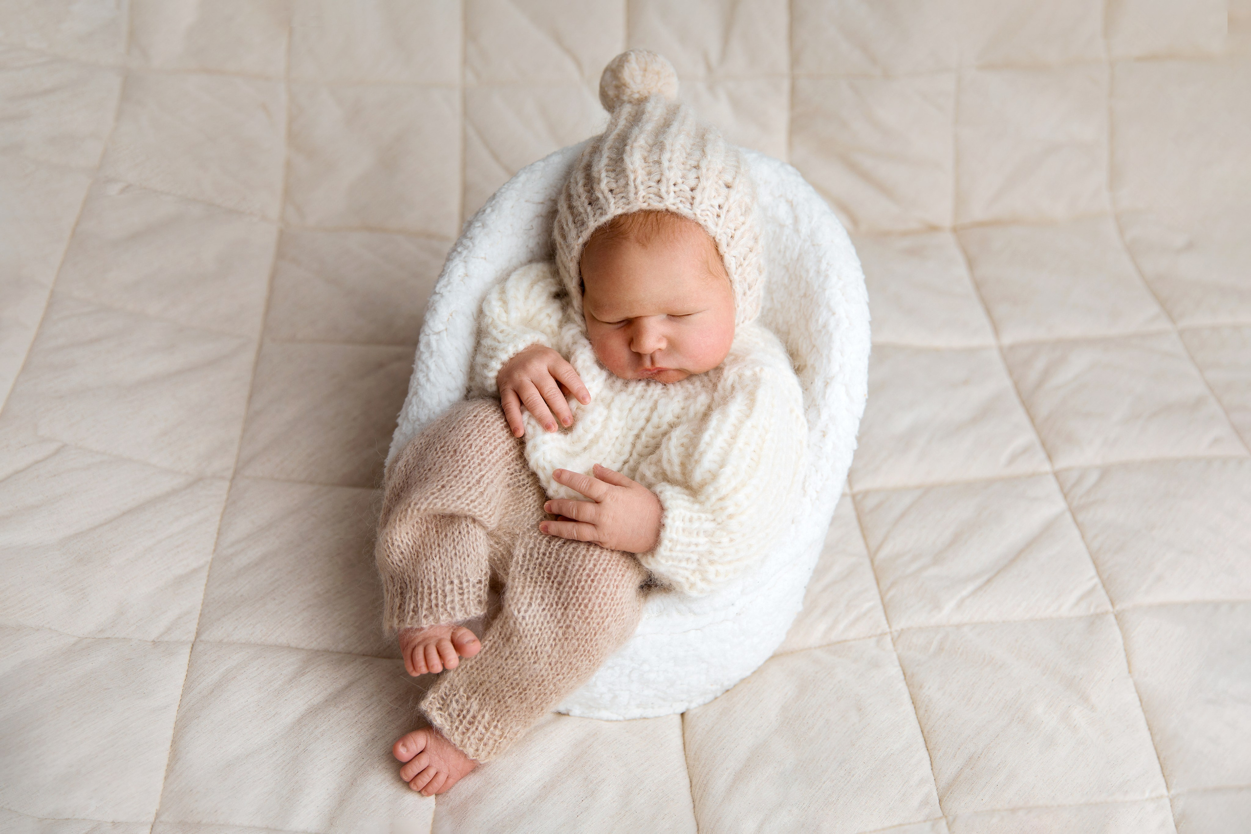 Профессиональный фотограф новорождённых в Москве Елена Сатюкова