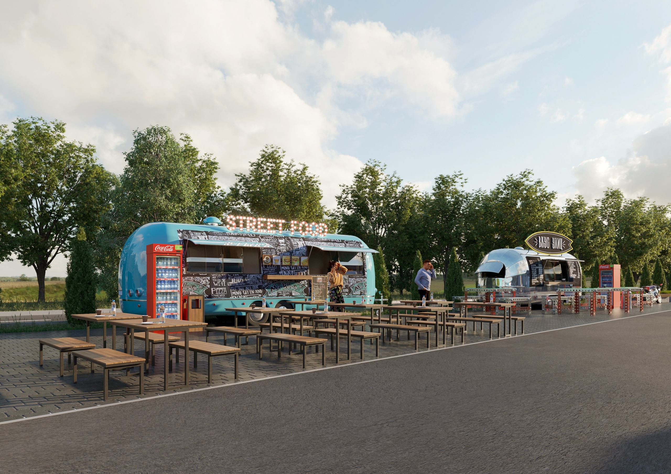 Промышленные склады и логистический комплекс. 3Д Визуализация Интерьера и Архитектуры