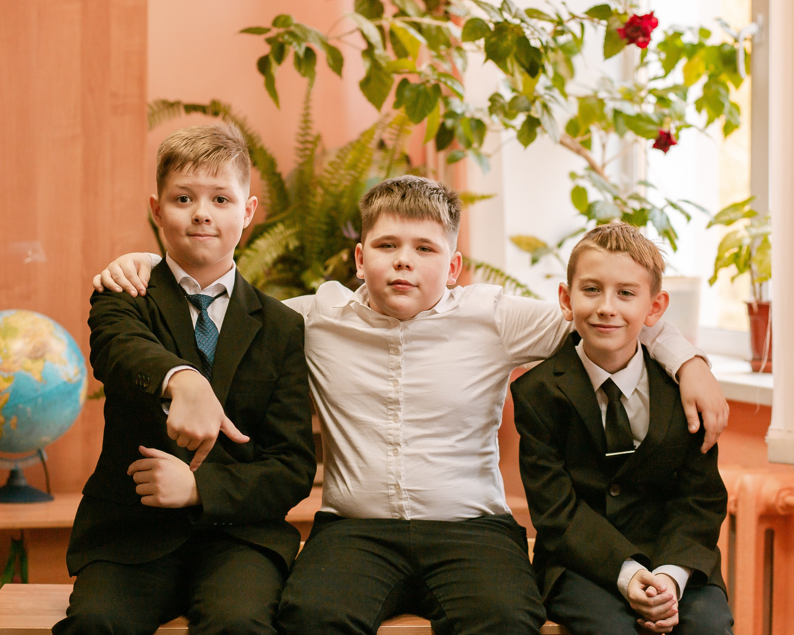 ЗАТО Озерный, школа 1, 4А класс. Студия выпускных альбомов Остров