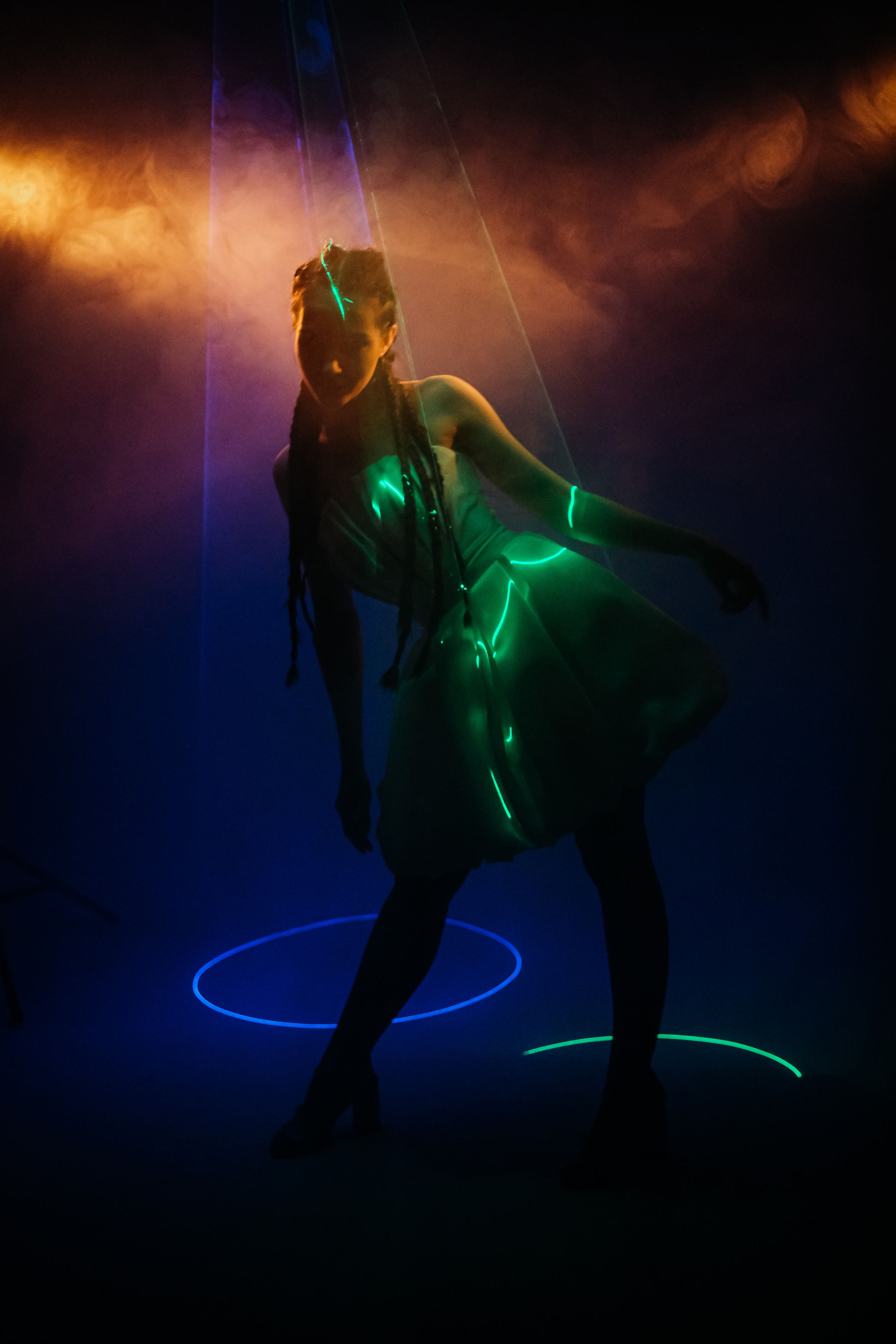 Съёмка с лазером. Фотограф и видеограф Анна Жагорина