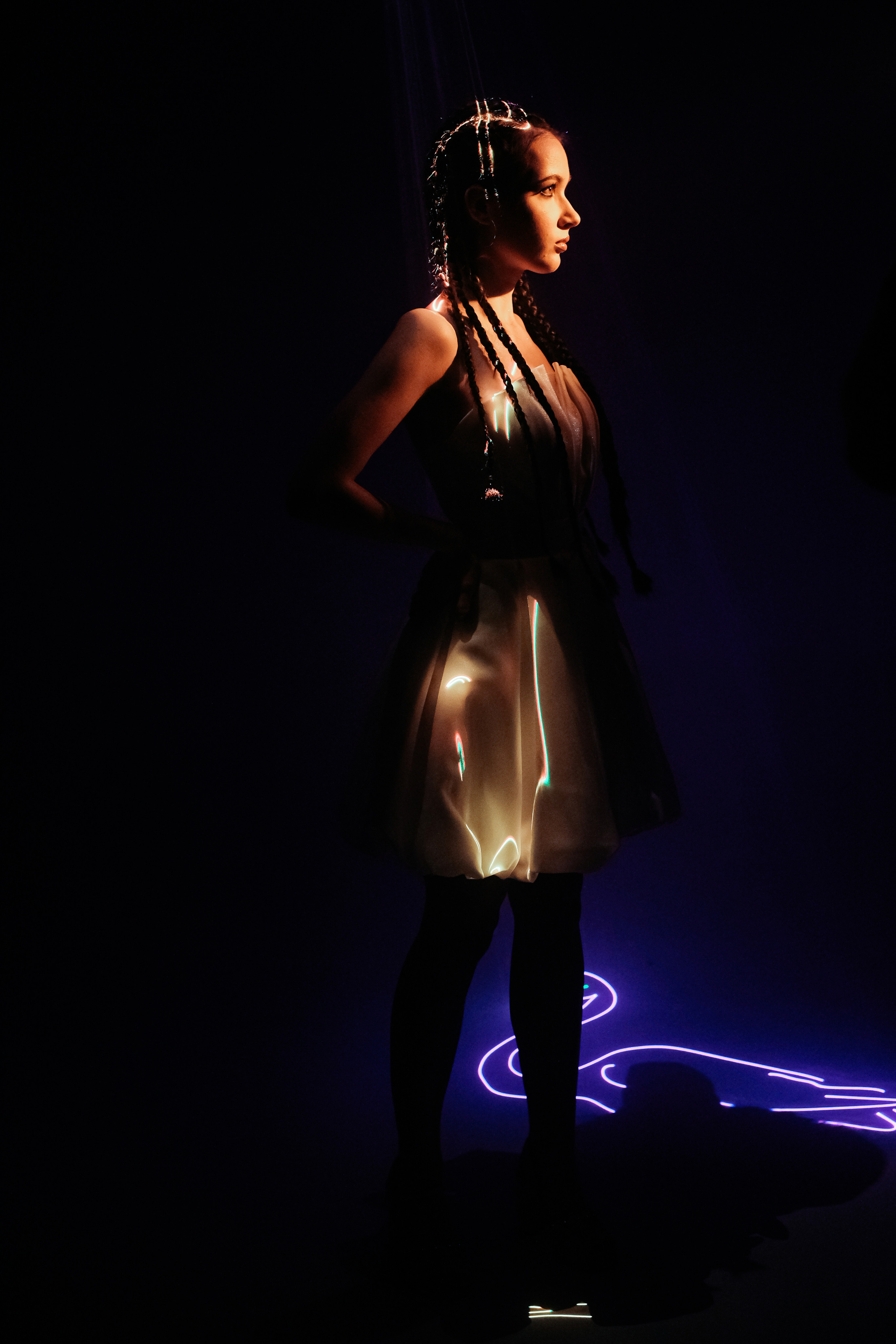 Съёмка с лазером. Фотограф и видеограф Анна Жагорина