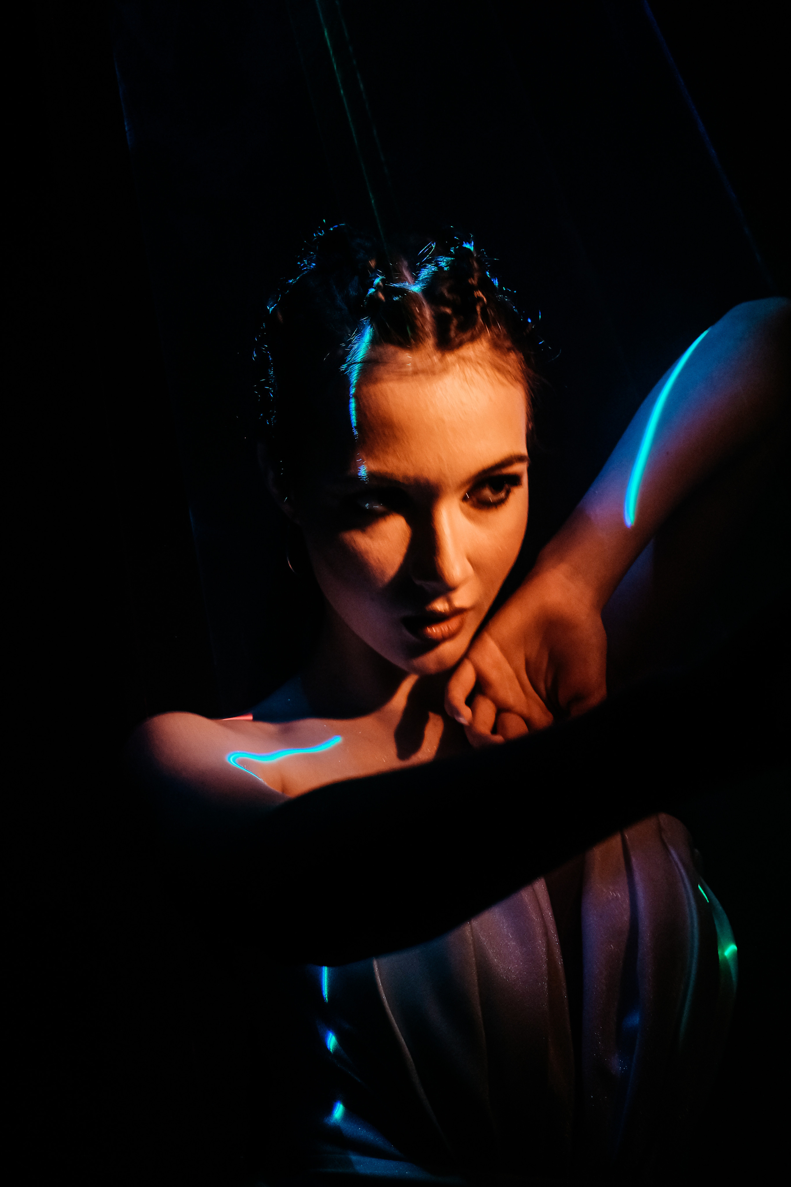 Съёмка с лазером. Фотограф и видеограф Анна Жагорина