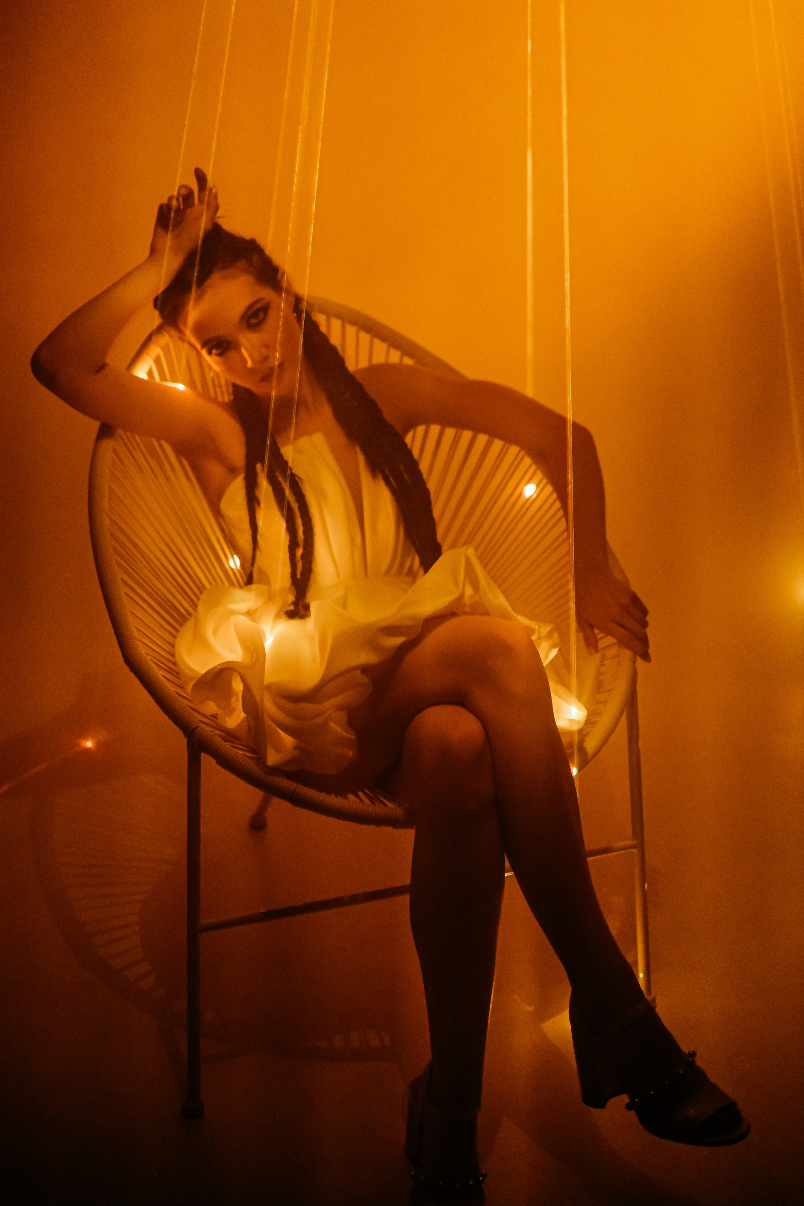 Съёмка с лазером. Фотограф и видеограф Анна Жагорина