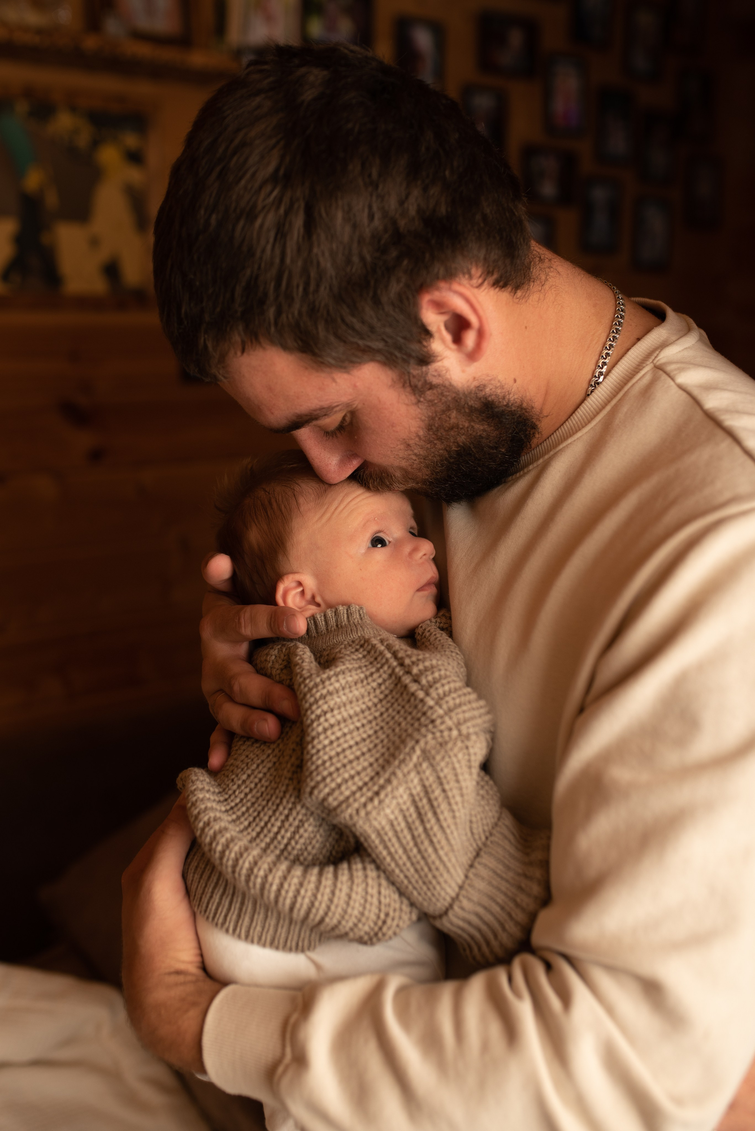 Фотосессия для Жени и его родителей. Фотограф новорожденных и детей до года в Челябинске Иванова Елена