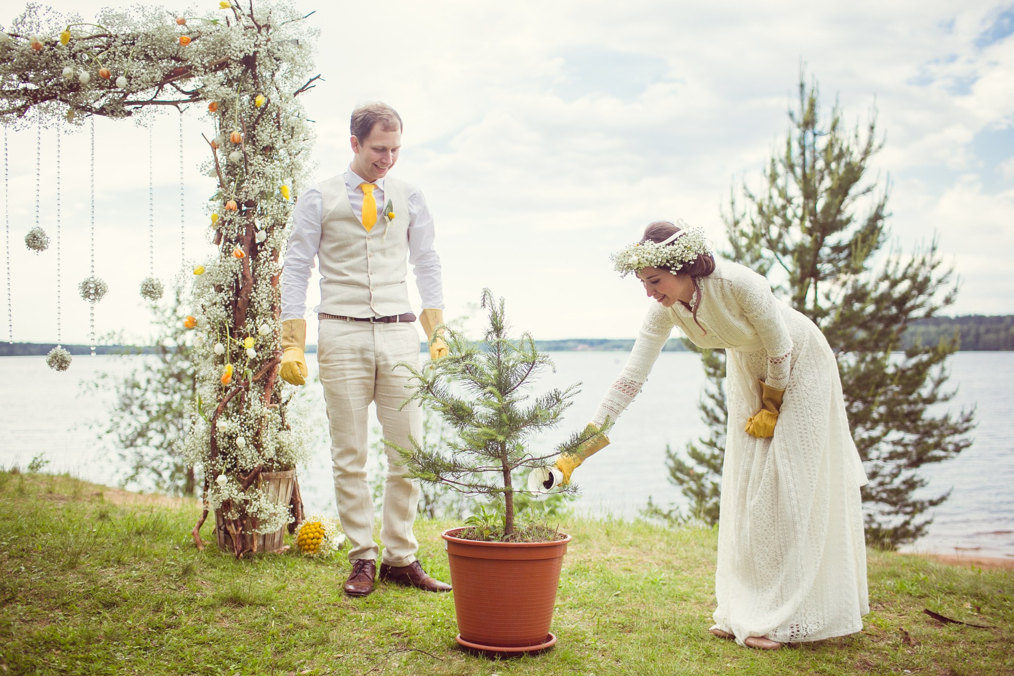 Свадьба в стиле «Рустик». Семейный, портретный и свадебный фотограф в Санкт-Петербурге и Москве
