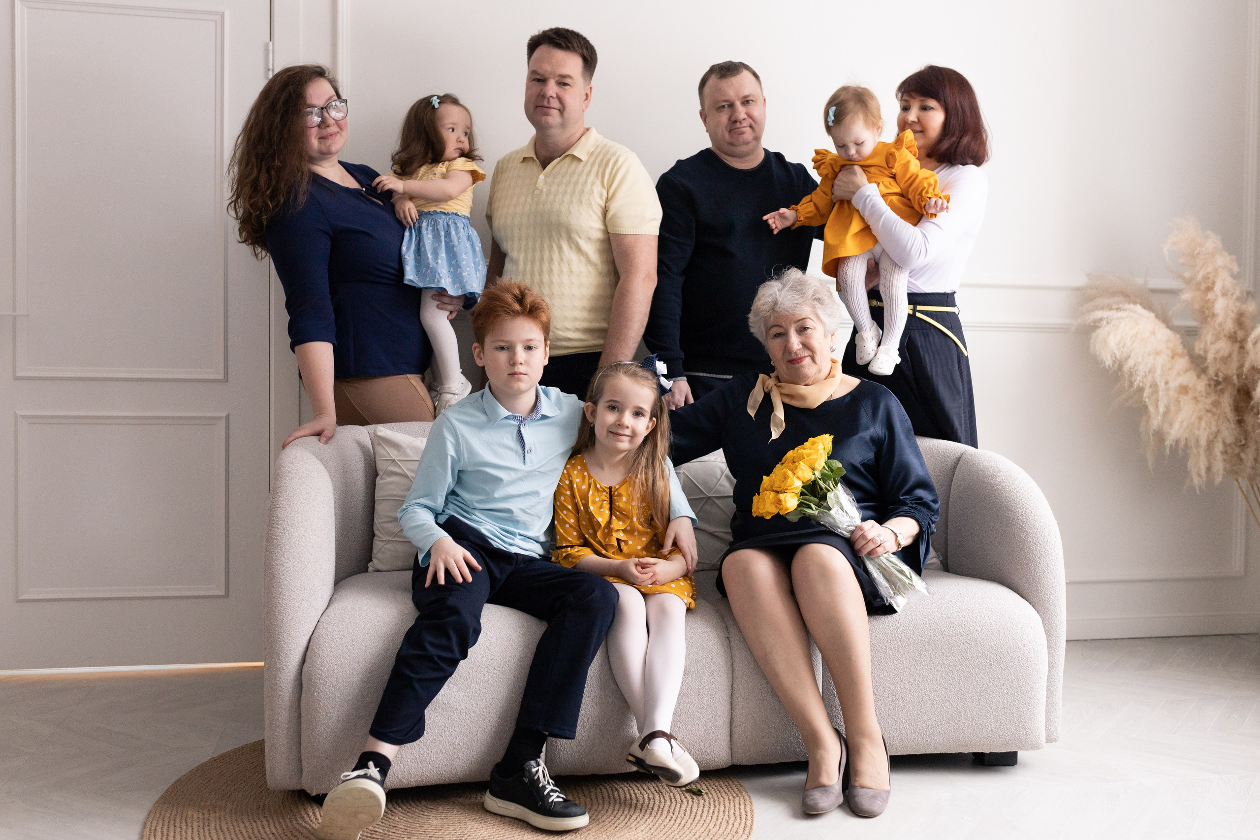 В день рождения любимой бабушки и мамы. Семейный фотограф Марья Тен. Москва, Зеленоград, Химки, Сходня