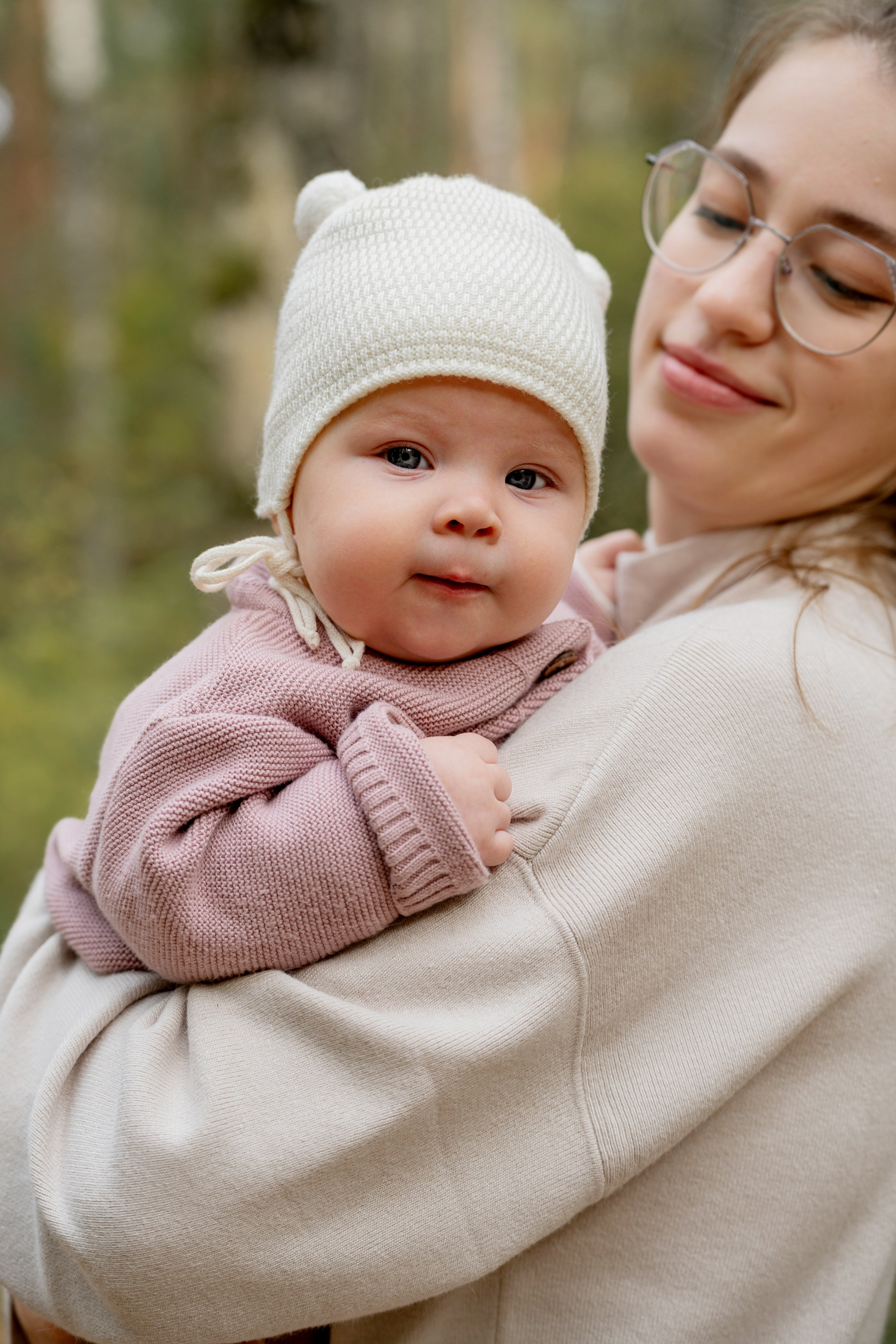 Семейная фотосессия в парке. Портретный фотограф Олеся Владимирова в Москве