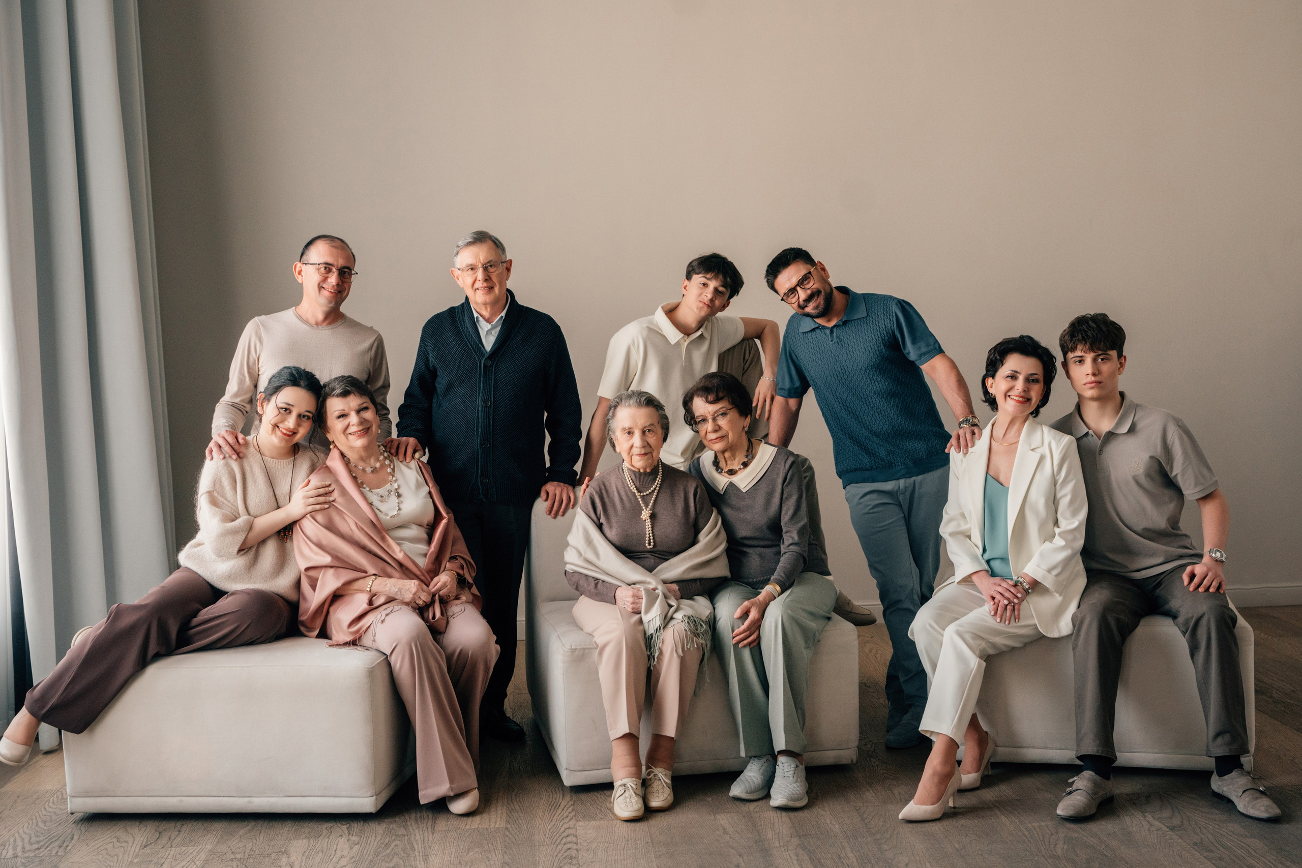 Фотосессия к 100-летию бабушки