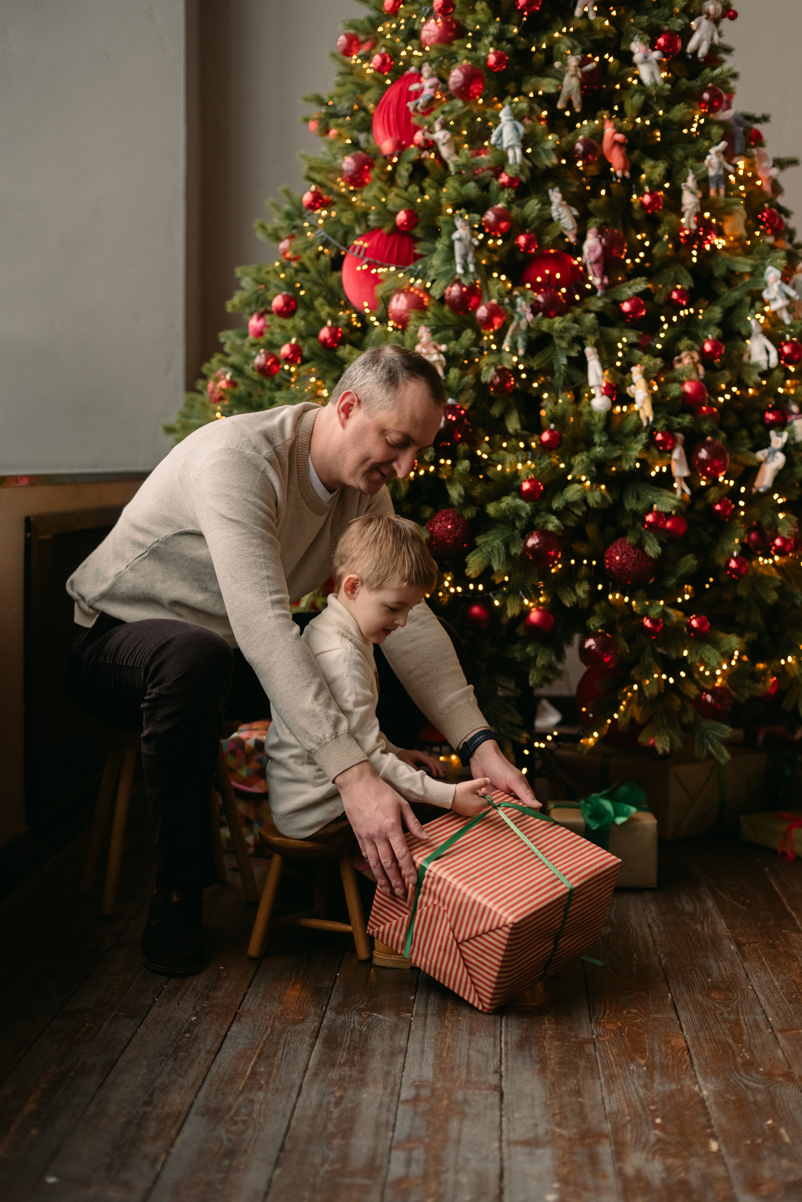 Семейная фотосессия в студии. Фотограф Юлия Кондратьева