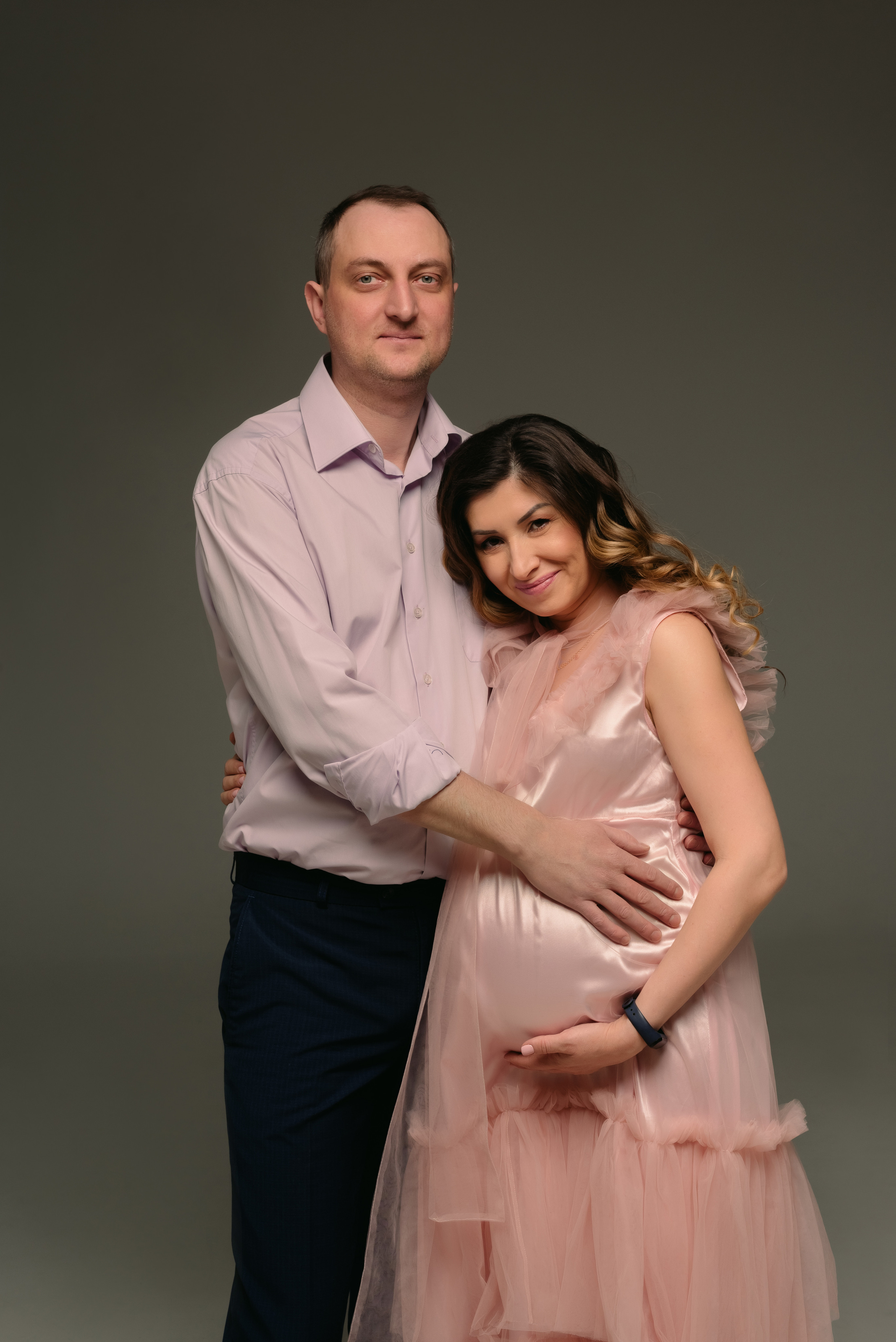 Семейная фотосессия в студии. Фотограф Юлия Кондратьева