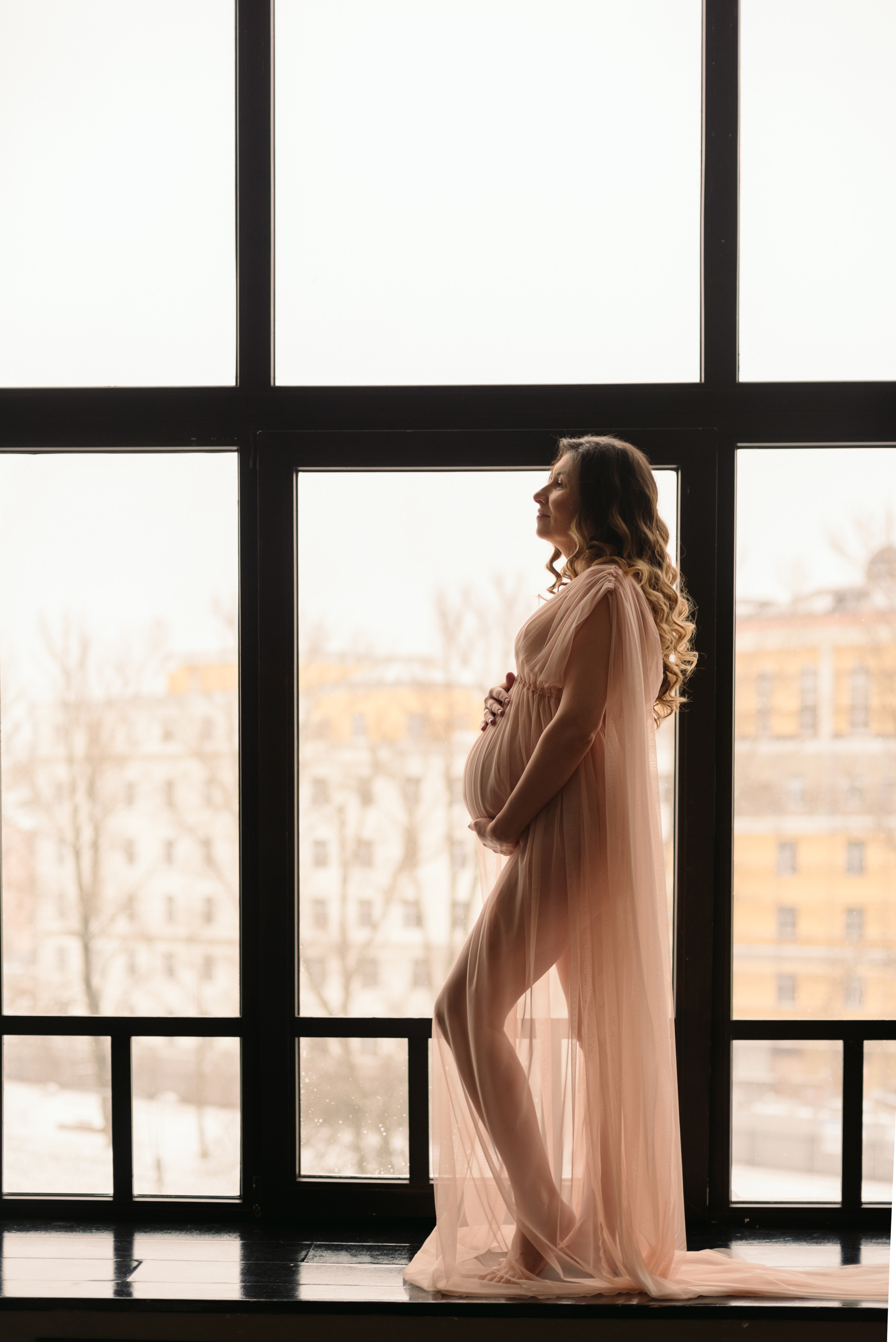 Семейная фотосессия в студии. Фотограф Юлия Кондратьева