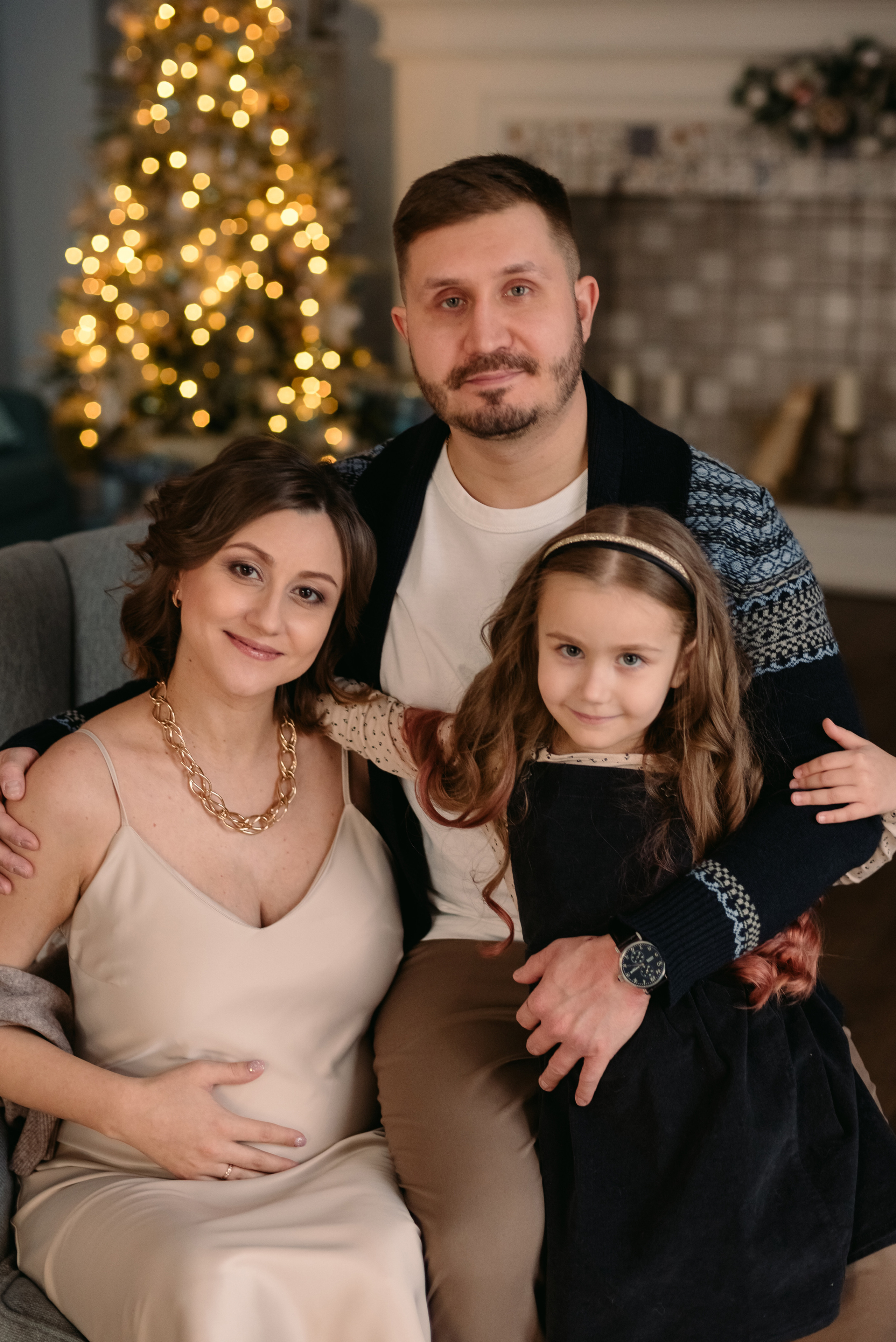 Семейная фотосессия со стилистом. Фотограф Юлия Кондратьева