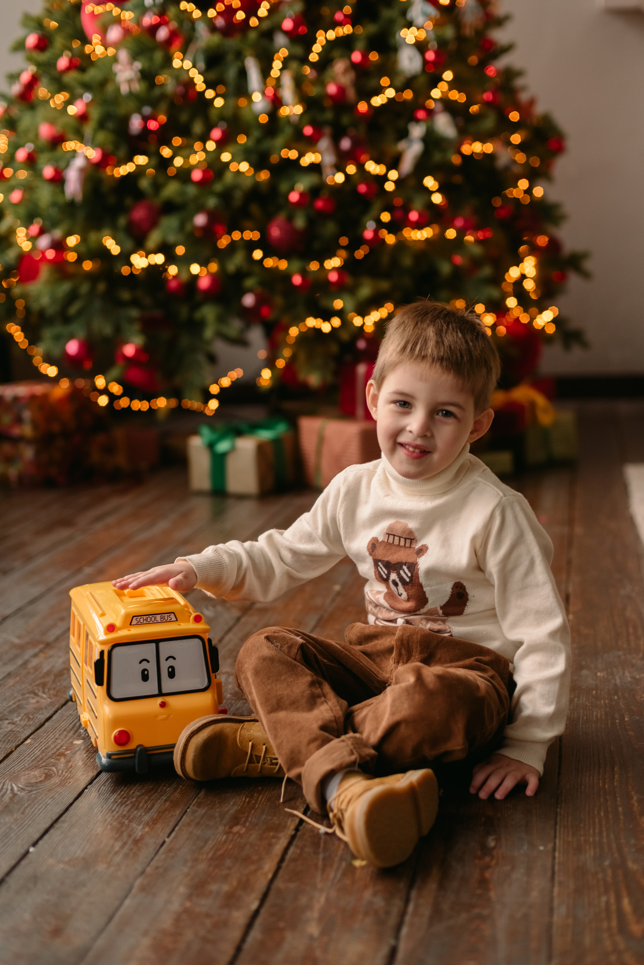 Семейная фотосессия в студии. Фотограф Юлия Кондратьева