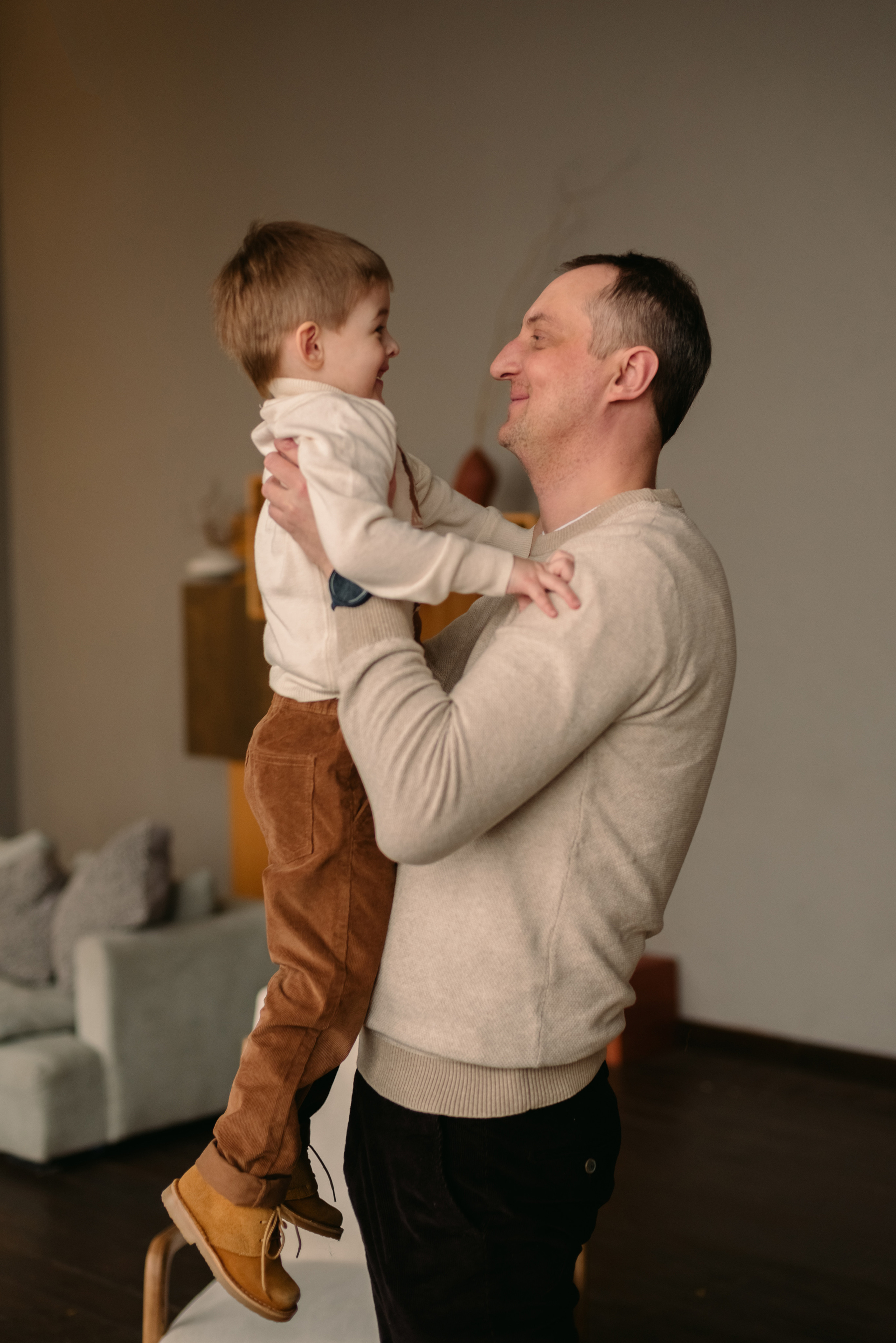 Семейная фотосессия в студии. Фотограф Юлия Кондратьева