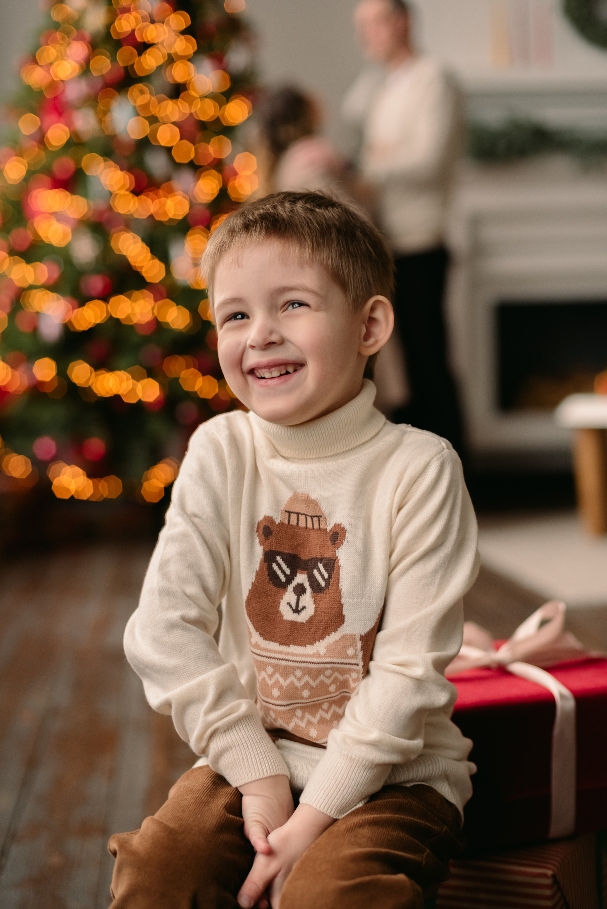 Семейная фотосессия в студии. Фотограф Юлия Кондратьева