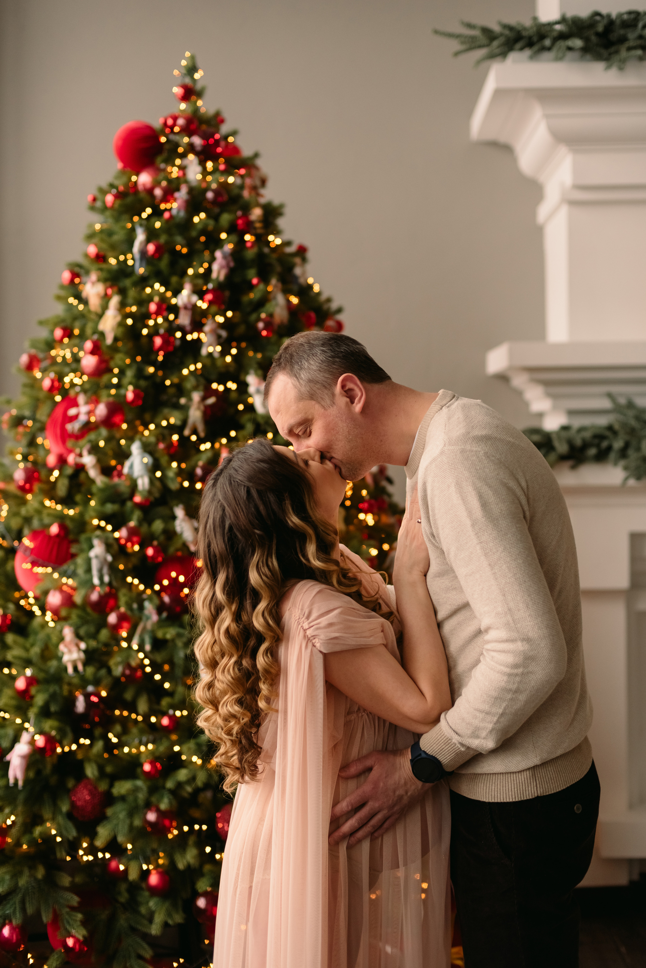 Семейная фотосессия в студии. Фотограф Юлия Кондратьева