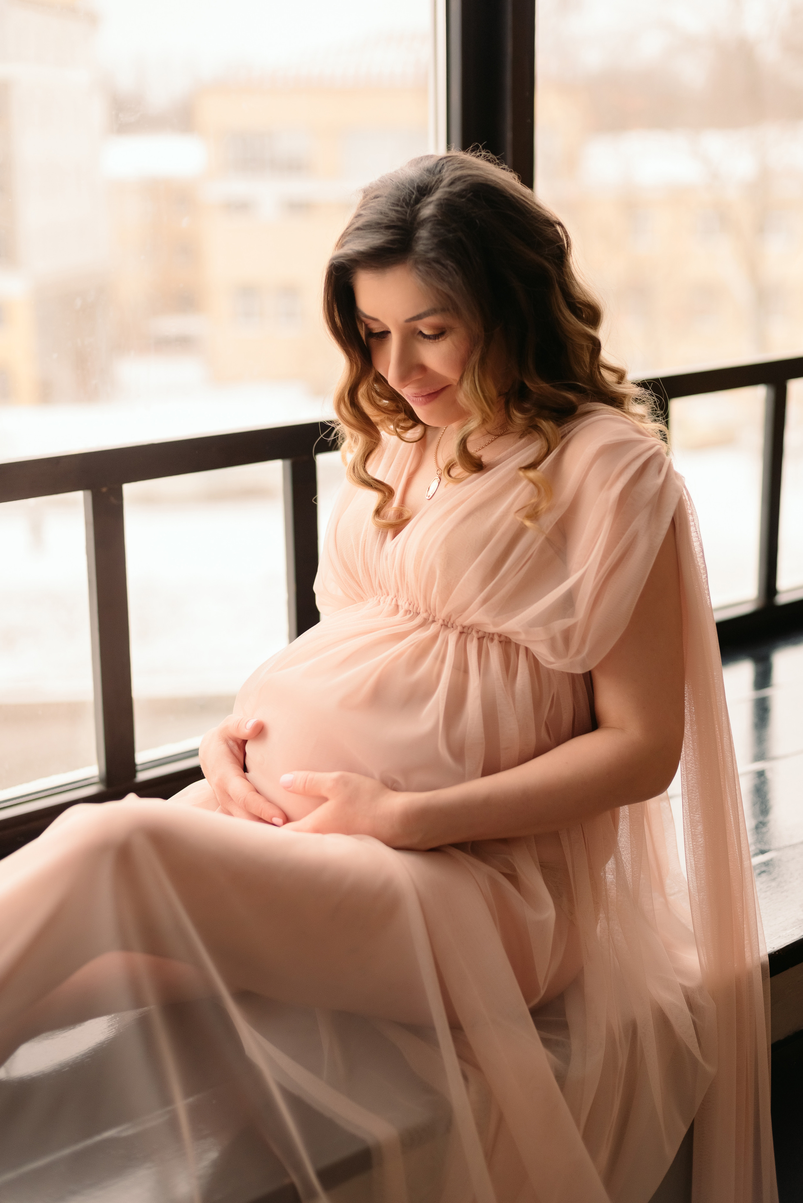 Семейная фотосессия в студии. Фотограф Юлия Кондратьева